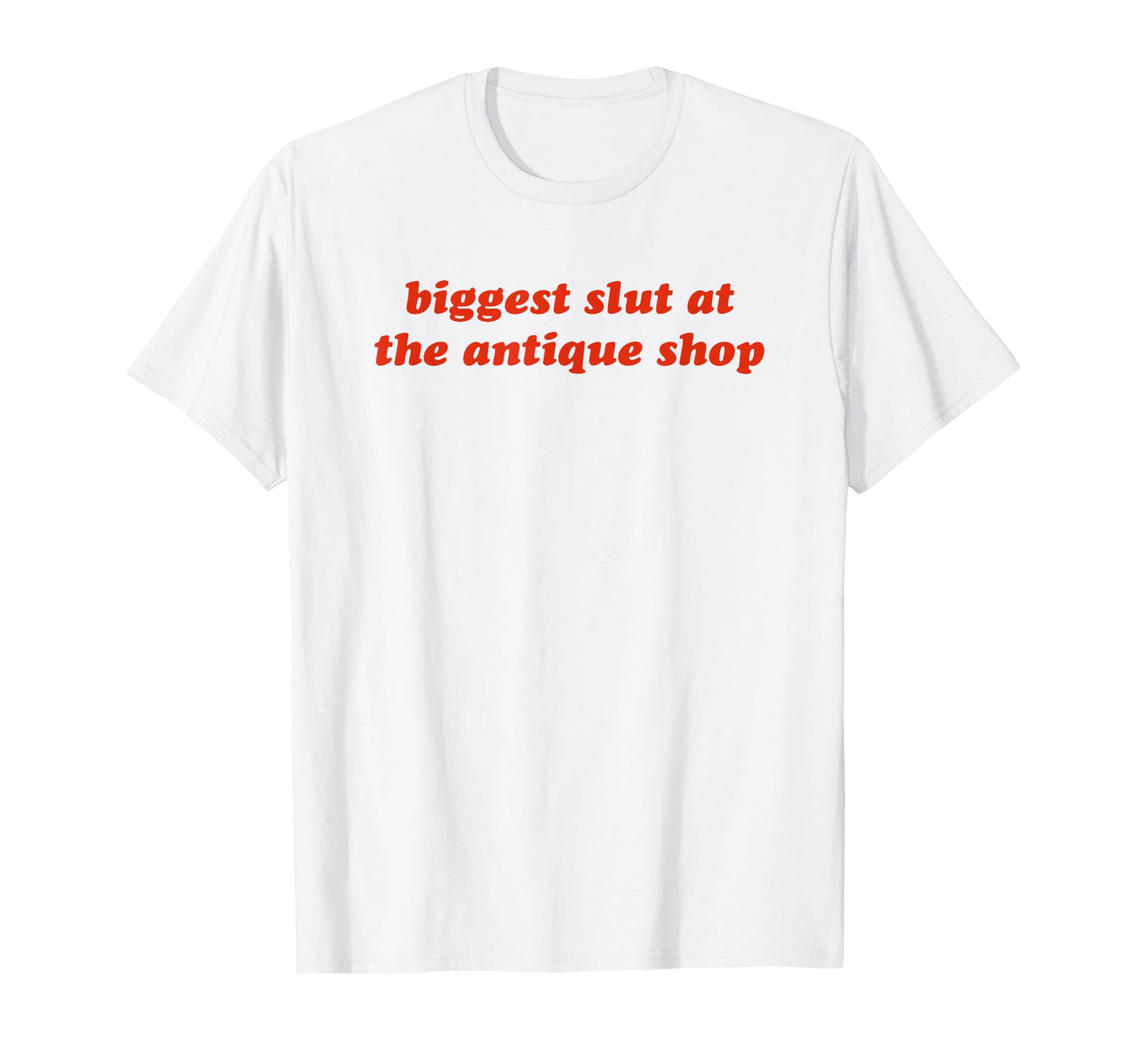Biggest Slut Antique Shop Funny Y2K T-Shirt - Streetwear Style Men Women - T-Shirt, Sweatshirt, Hoodie