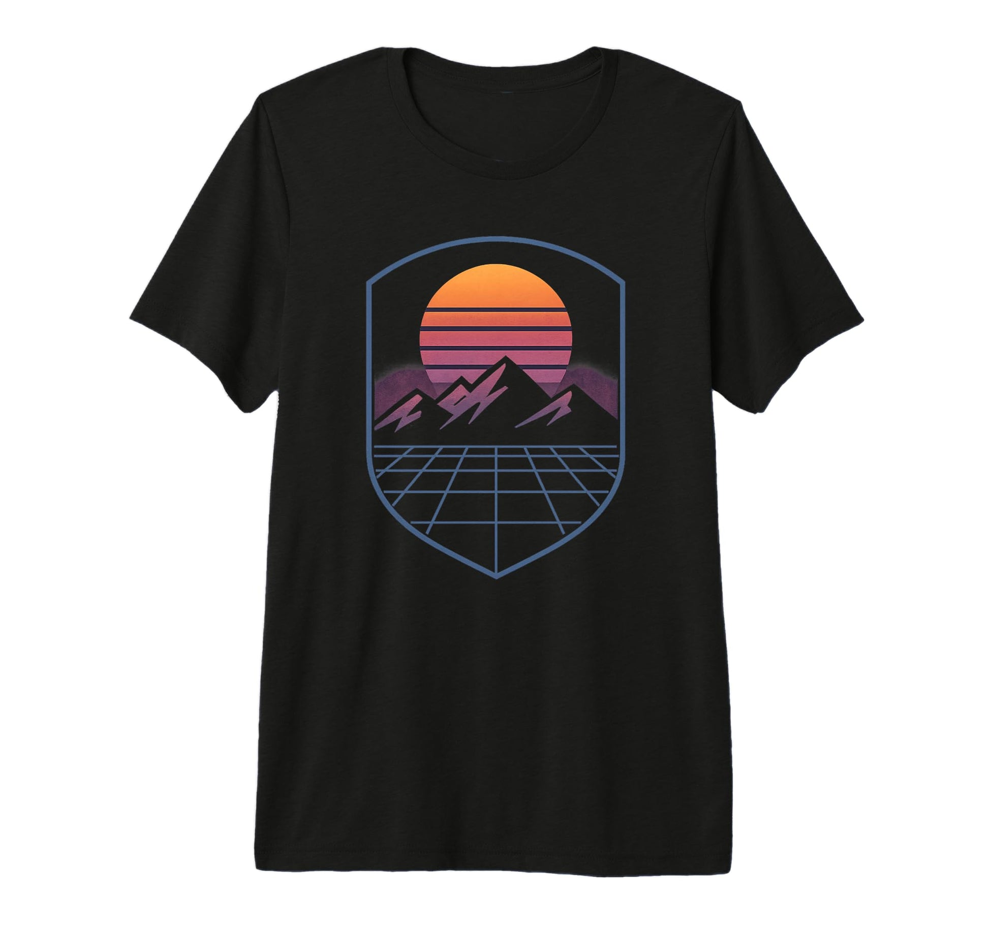 80S Synthwave Tri Blend T-Shirt - Graphic Print Men Women - T-Shirt, Sweatshirt, Hoodie