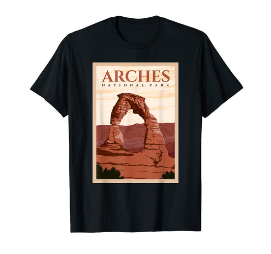 Arches National Park T-Shirt - Streetwear Style for Adults - T-Shirt, Sweatshirt, Hoodie