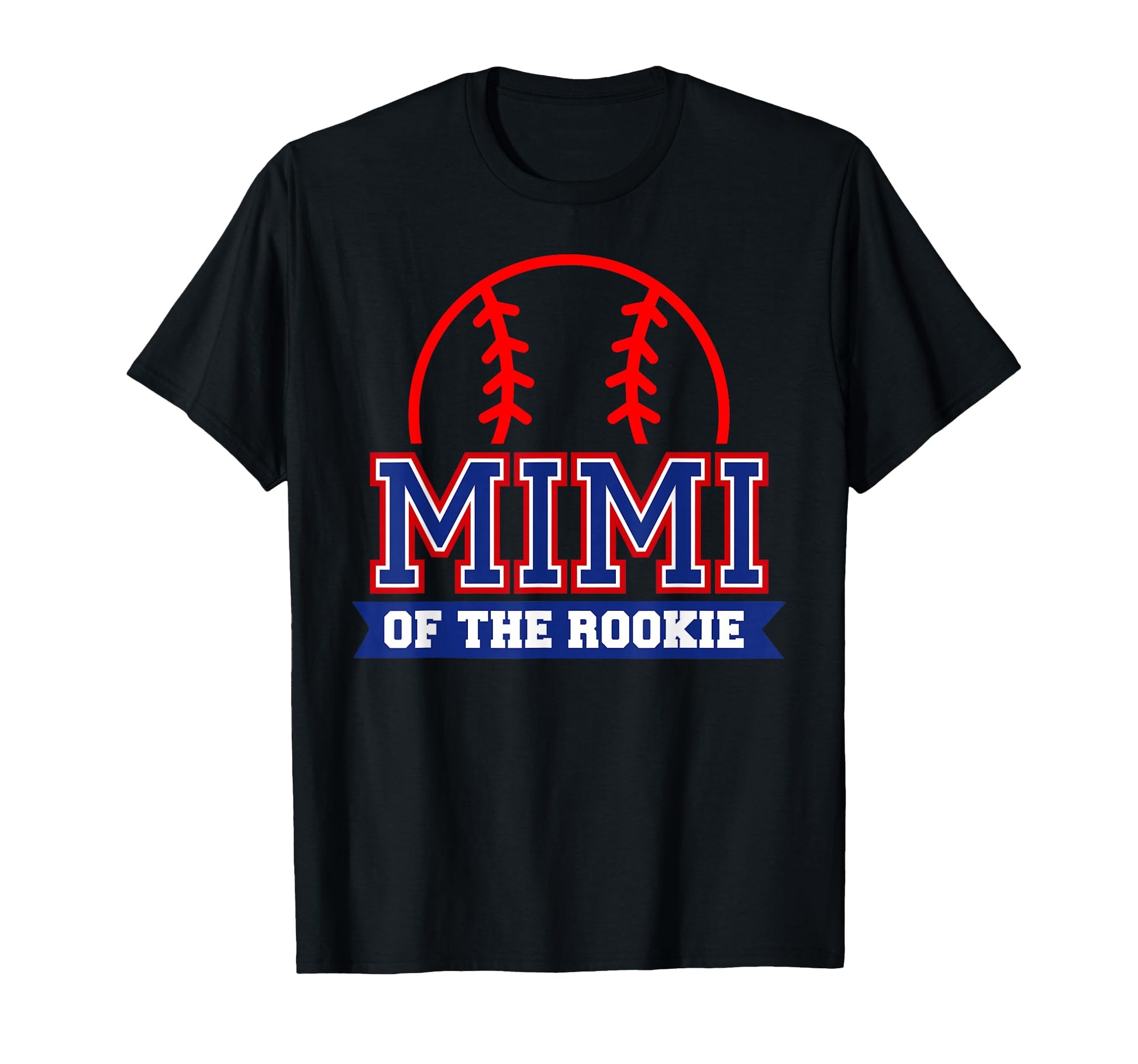 Mimi Rookie 1St Birthday Baseball Theme T-Shirt - Trendy Graphic Men Women - T-Shirt, Sweatshirt, Hoodie