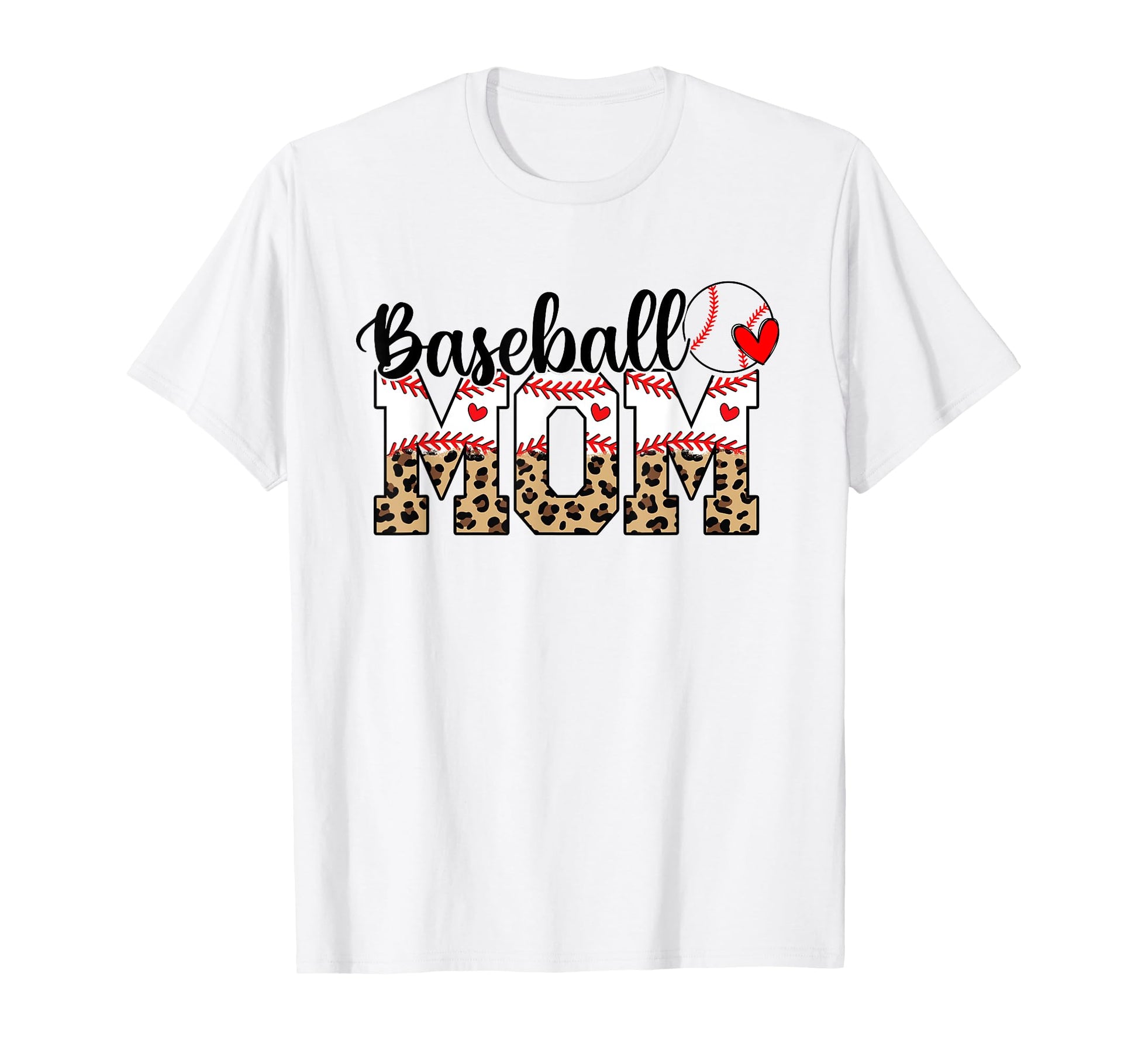 Womens Baseball Mother Mom Mama T-Shirt - Minimalist Print Men Women - T-Shirt, Sweatshirt, Hoodie