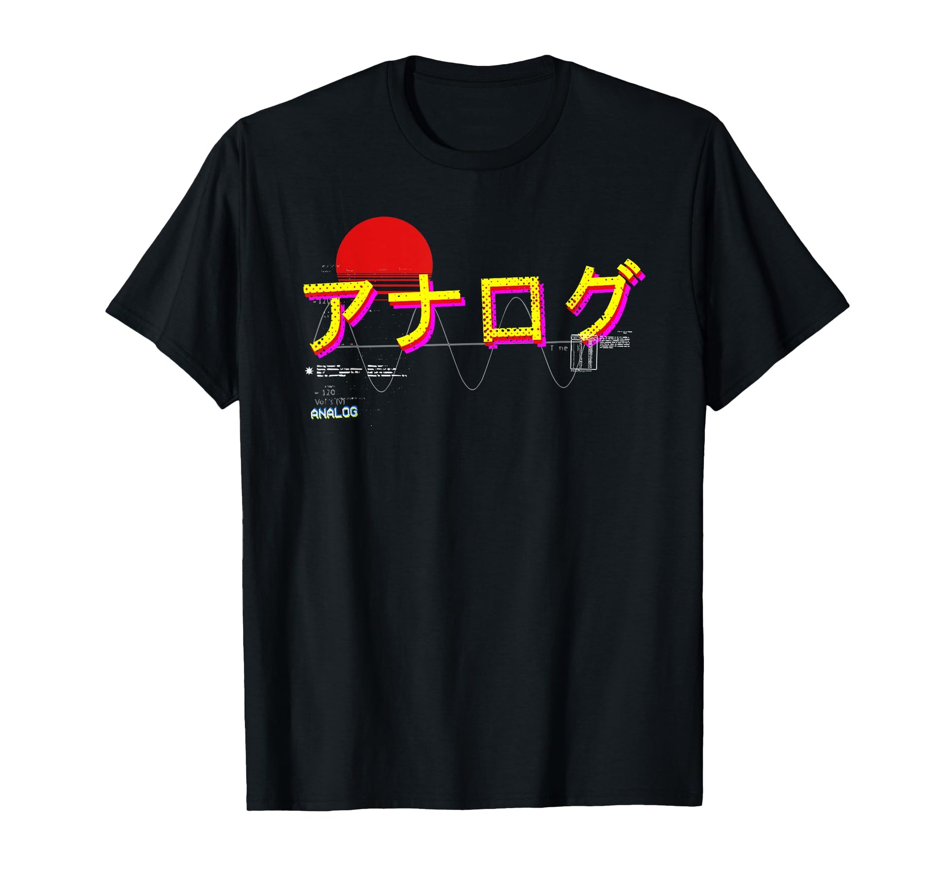 80S Japanese Analogue Vaporwave Synthwave T-Shirt - Streetwear Style Unisex - T-Shirt, Sweatshirt, Hoodie