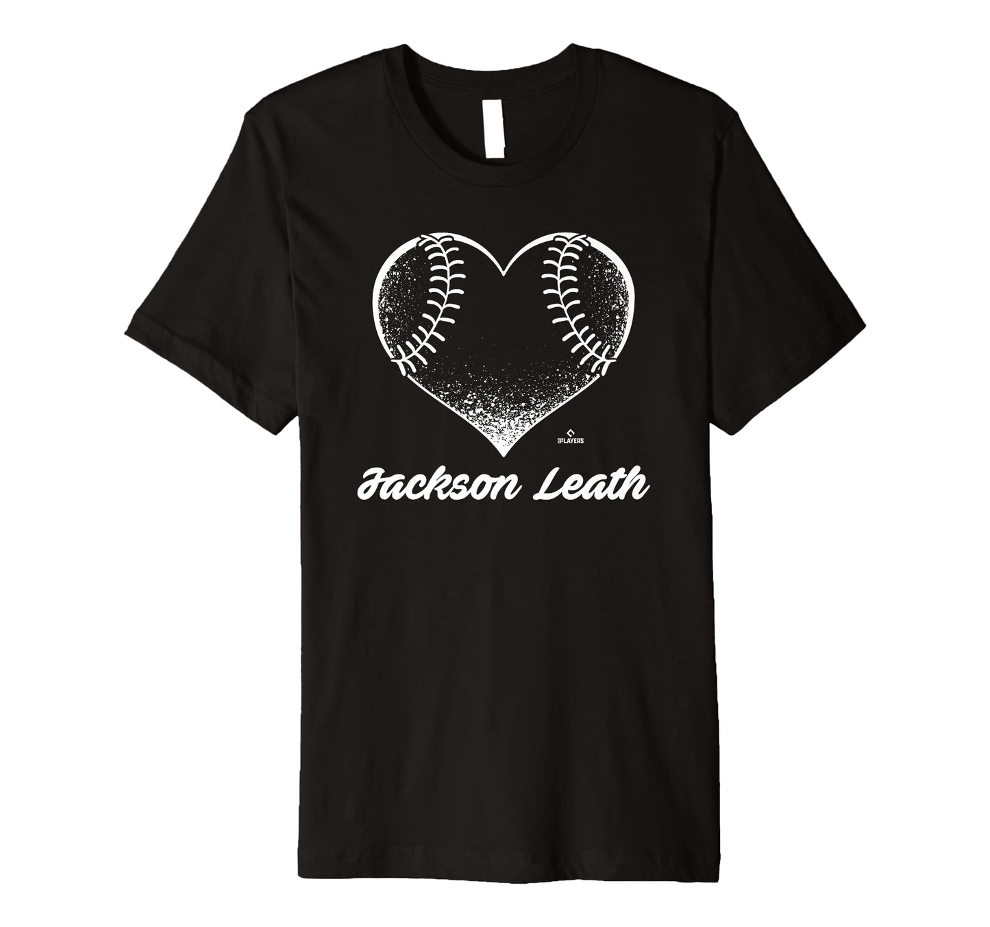 Baseball Heart Jackson Leath Prospect T-Shirt - Minimalist Print Unisex - T-Shirt, Sweatshirt, Hoodie
