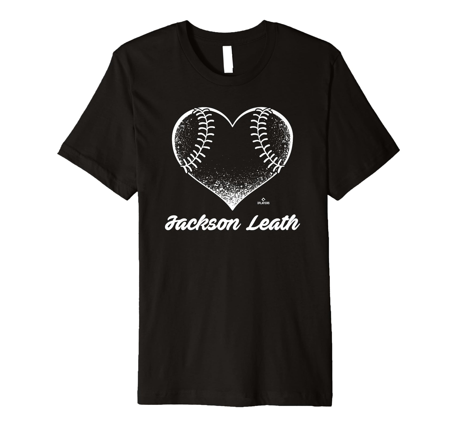 Baseball Heart Jackson Leath Prospect T-Shirt - Minimalist Print Unisex - T-Shirt, Sweatshirt, Hoodie