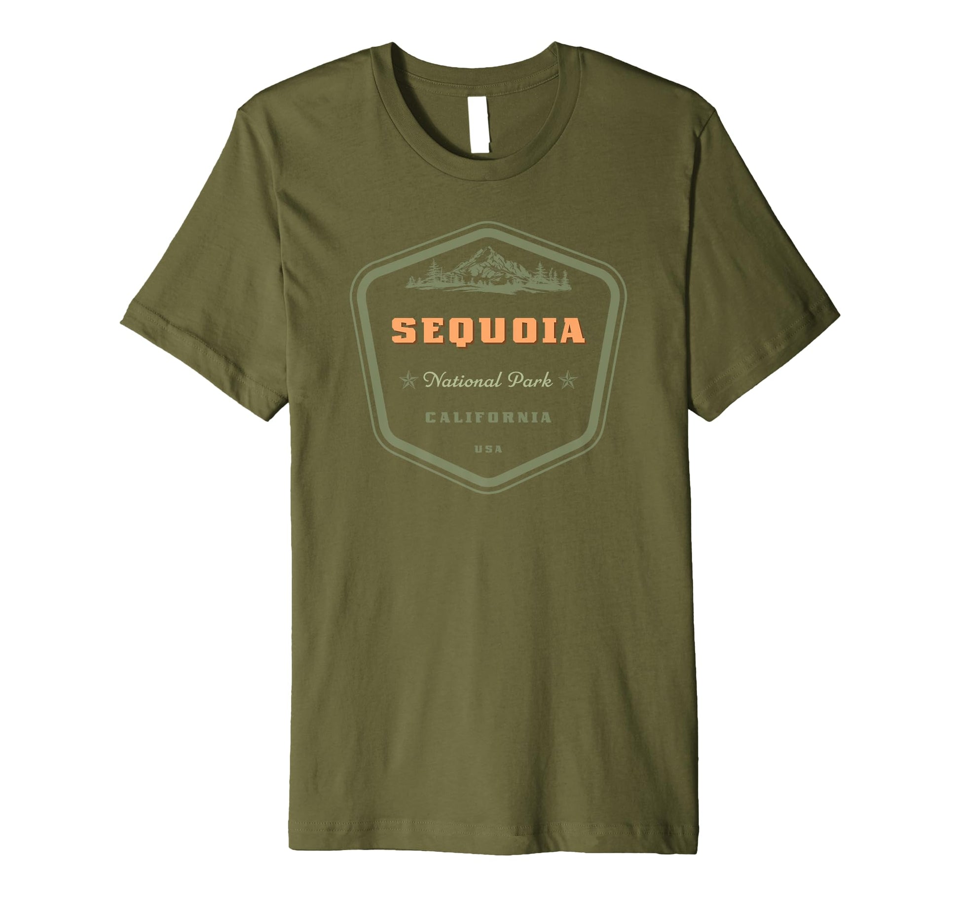 Sequoia National Park California T-Shirt - Custom Art Print Unisex - T-Shirt, Sweatshirt, Hoodie