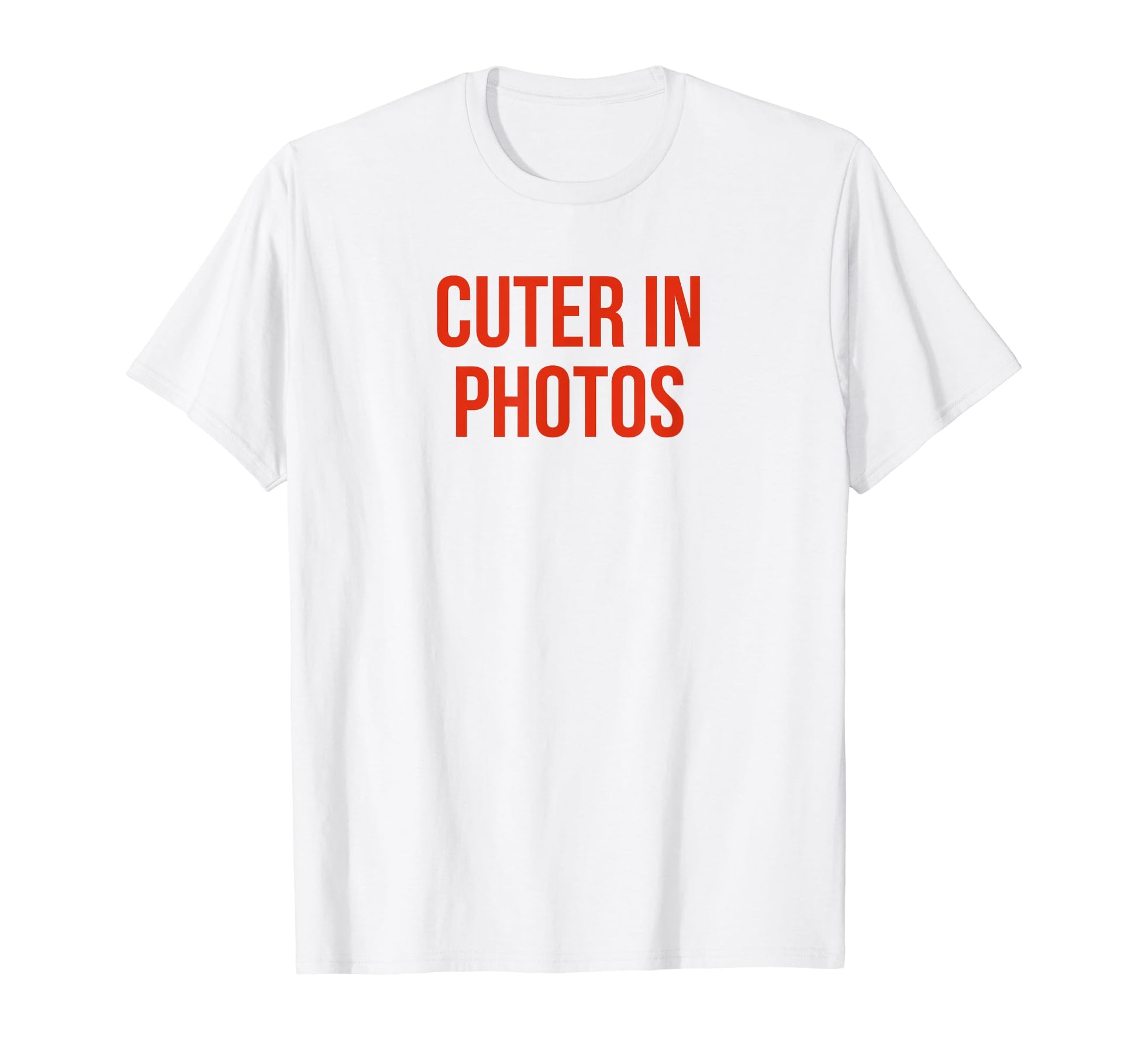 Cuter Photos Funny Y2K Aesthetic T-Shirt - Minimalist Print Men Women - T-Shirt, Sweatshirt, Hoodie