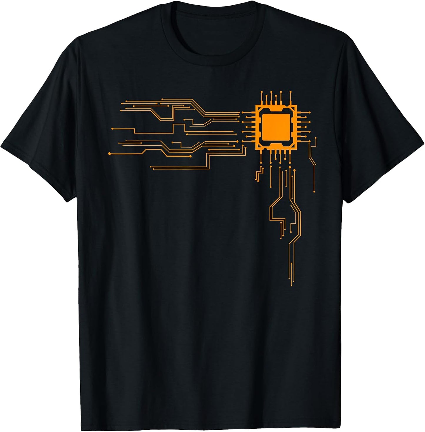 Cute CPU Programming Technician Lover Heart Design - Adult & Kids T-Shirts, Sweatshirts & Hoodies apparel design preview 1