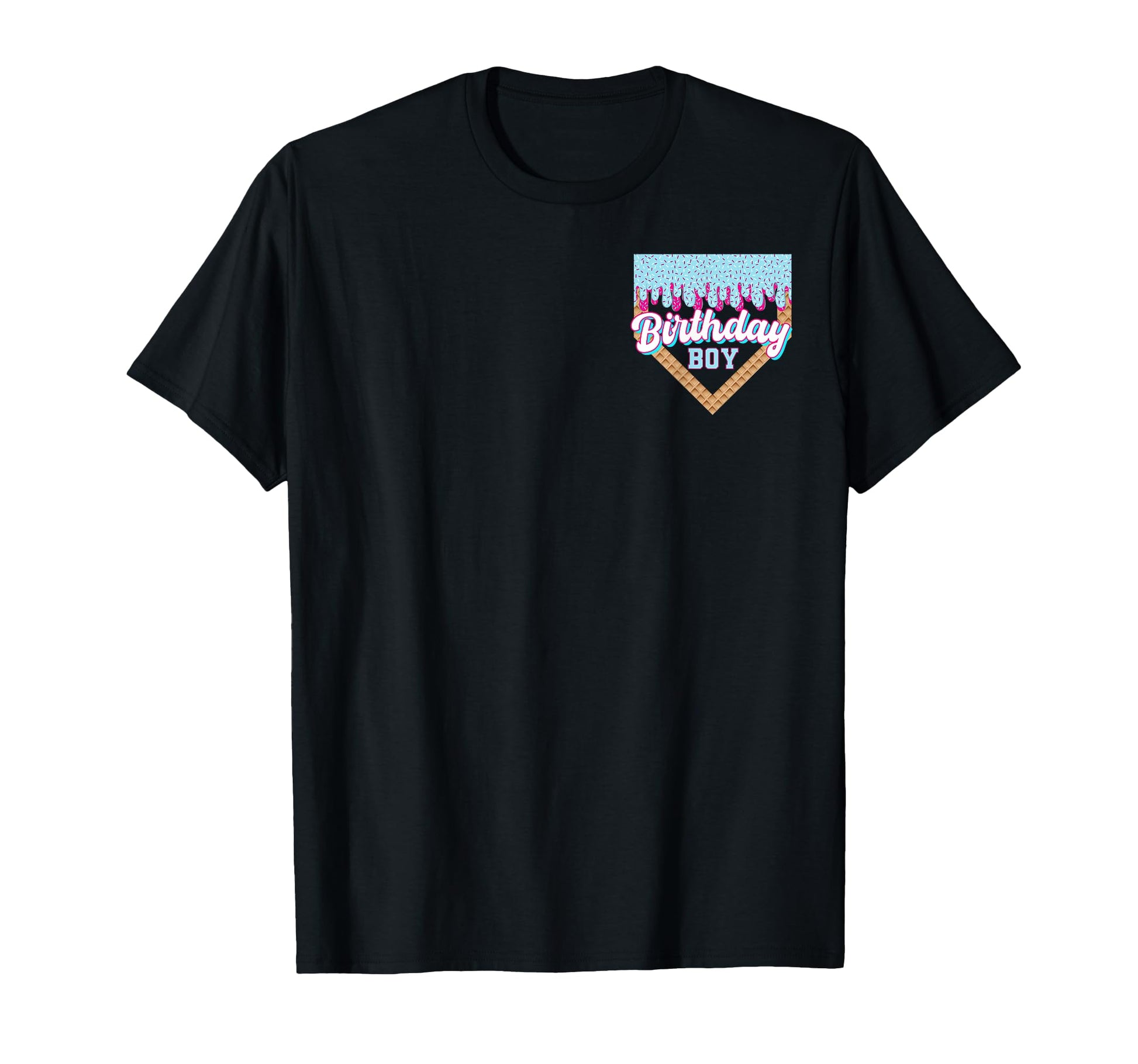 Baseball 9 Year Old Ice Cream Drip 9Th T-Shirt - Unique Graphic Men Women - T-Shirt, Sweatshirt, Hoodie