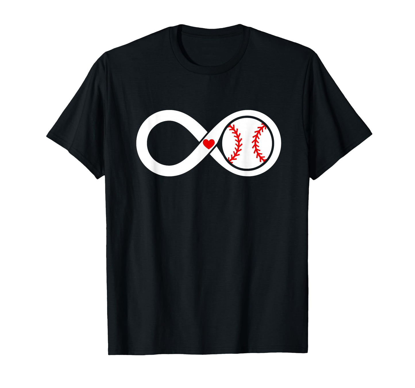 Infinity Baseball Love Baseball Forever T-Shirt - Unique Graphic for Adults - T-Shirt, Sweatshirt, Hoodie
