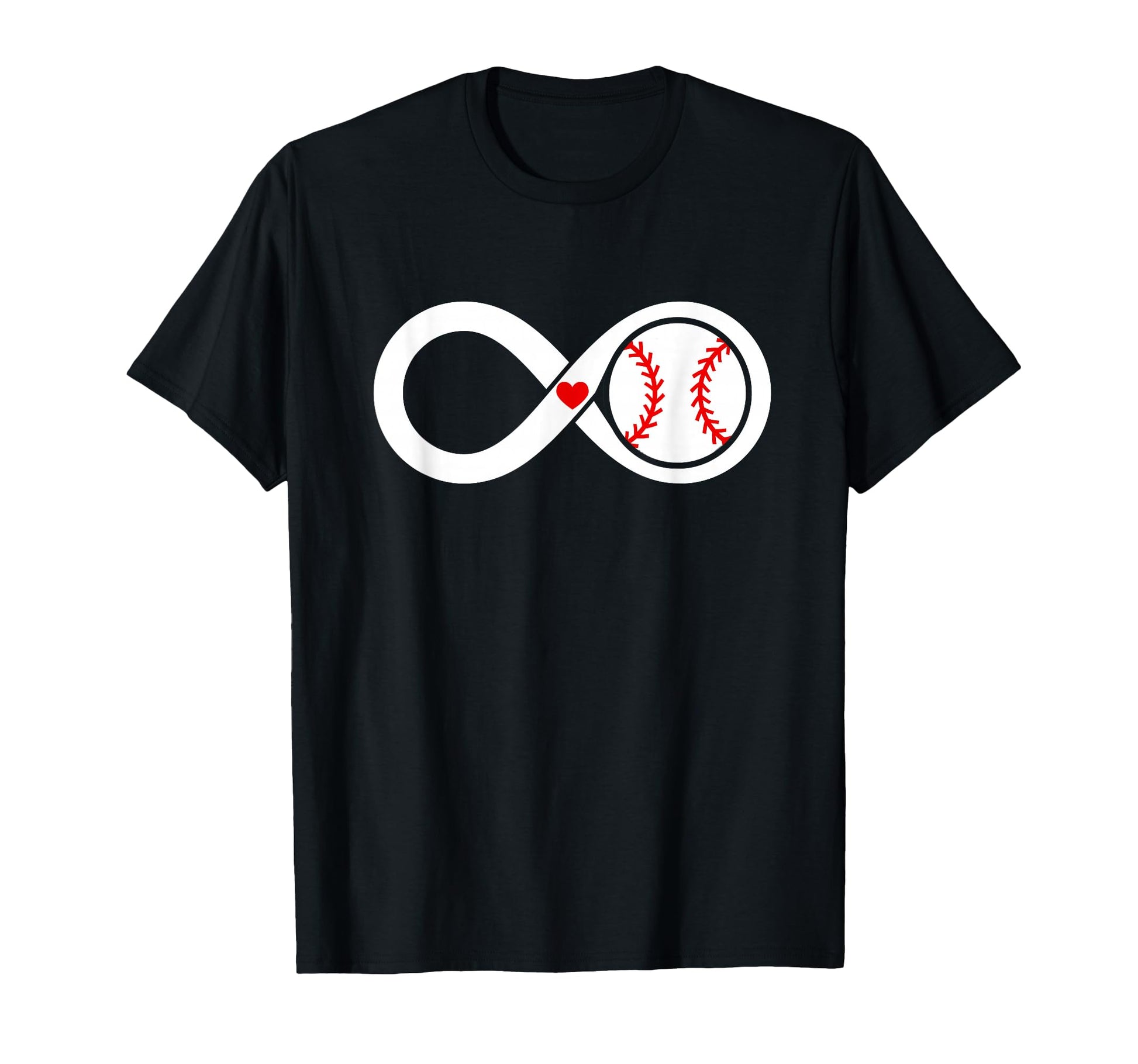 Infinity Baseball Love Baseball Forever T-Shirt - Unique Graphic for Adults - T-Shirt, Sweatshirt, Hoodie