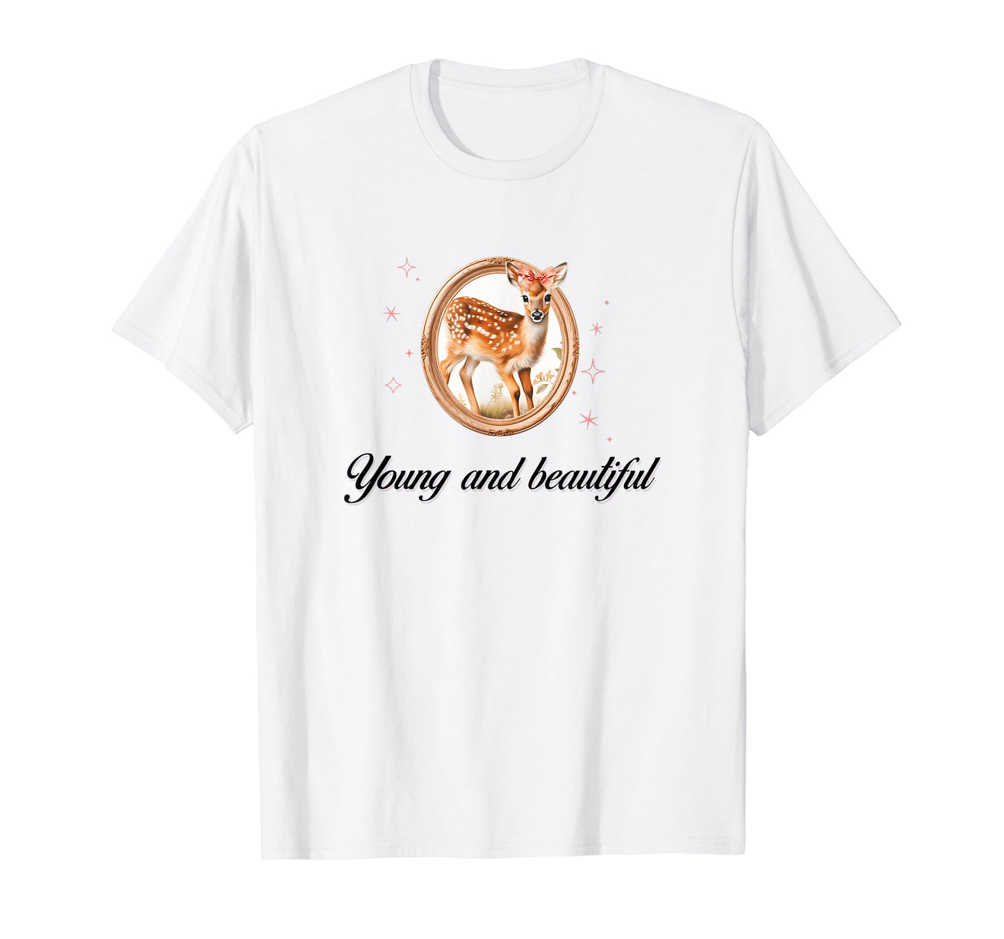 So Real Deer Coquette Girlcore Y2K T-Shirt - Novelty Apparel Men Women - T-Shirt, Sweatshirt, Hoodie