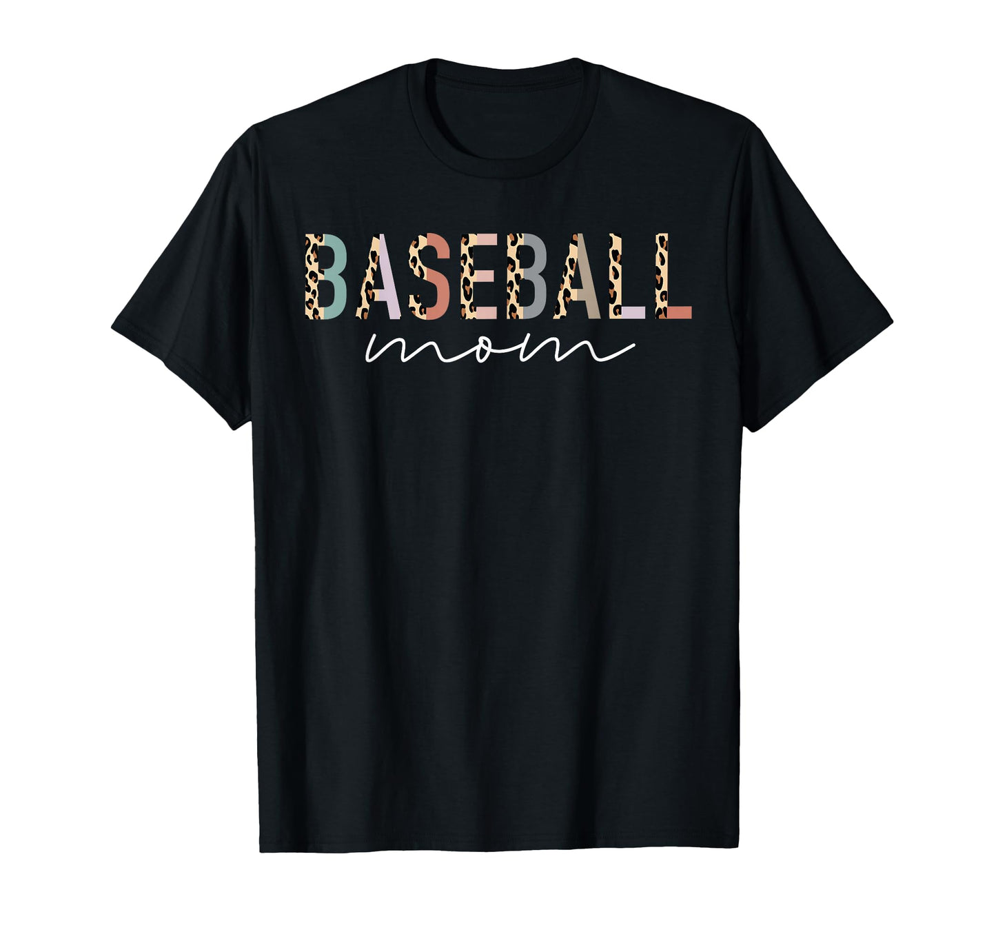 Baseball Mom Gifts Leopard Baseball T-Shirt - Aesthetic Graphic Unisex - T-Shirt, Sweatshirt, Hoodie