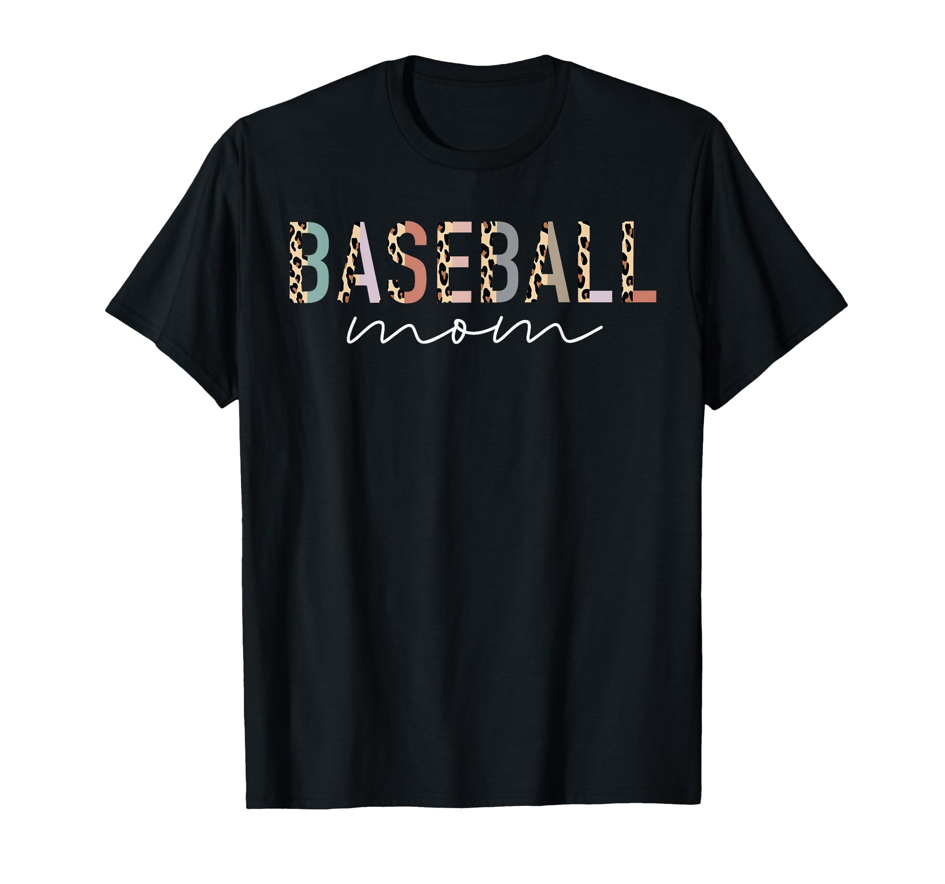 Baseball Mom Gifts Leopard Baseball T-Shirt - Aesthetic Graphic Unisex - T-Shirt, Sweatshirt, Hoodie