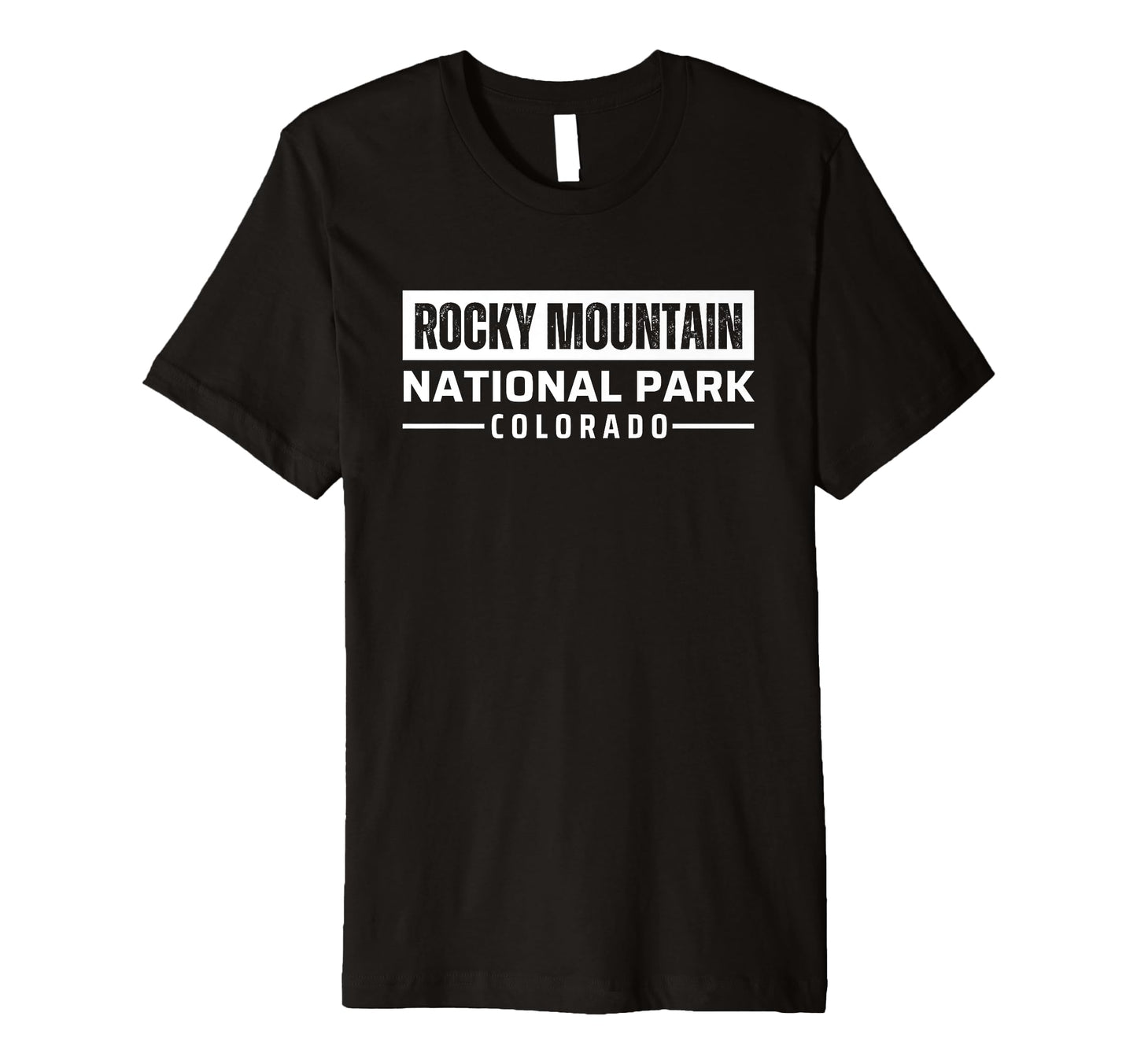 Rocky Mountain National Park Colorado T-Shirt - Unique Graphic for Adults - T-Shirt, Sweatshirt, Hoodie
