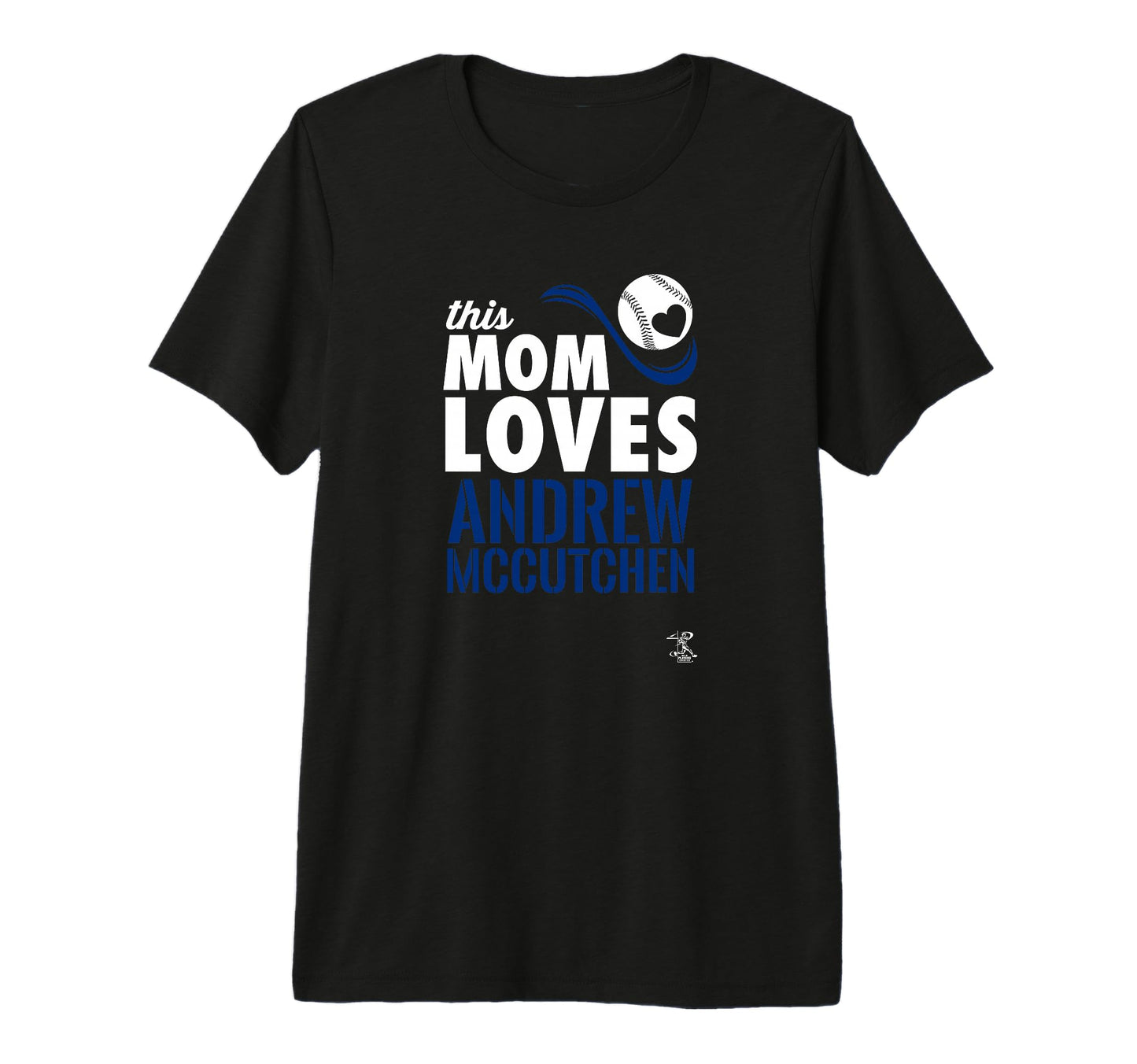 Andrew Mccutchen This Mom Loves Tri T-Shirt - Graphic Print for Adults - T-Shirt, Sweatshirt, Hoodie