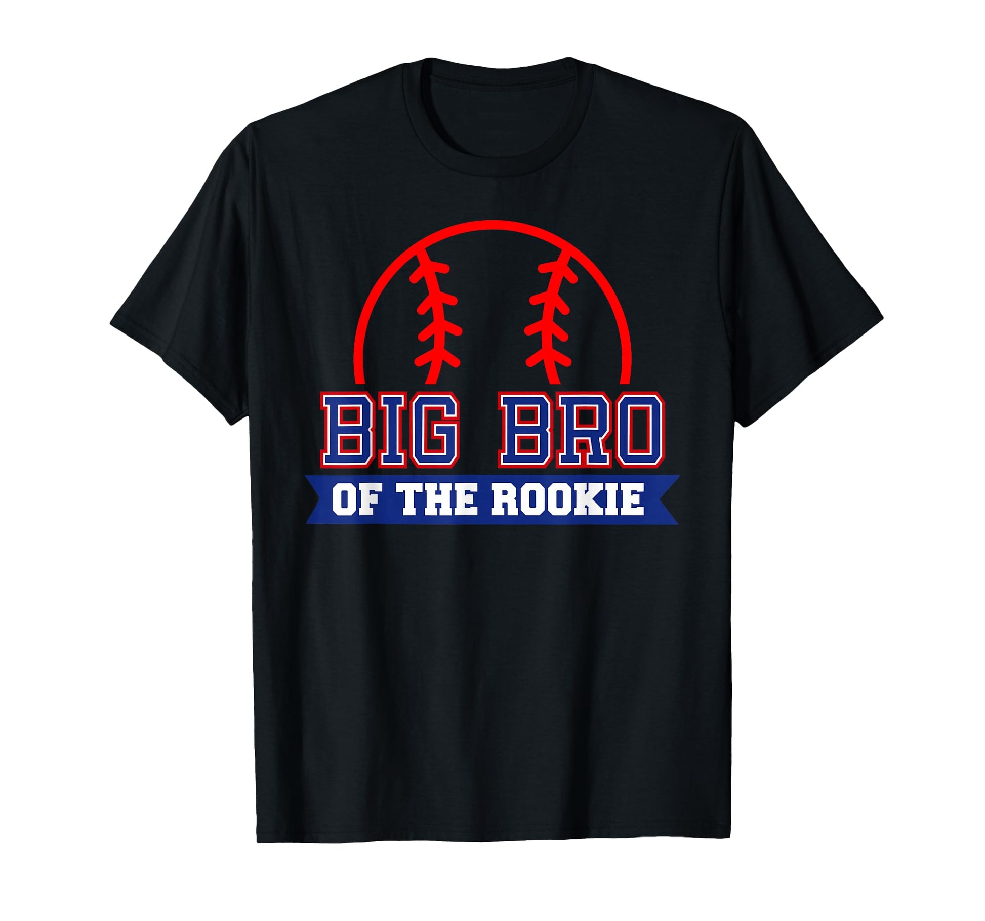 Big Bro Rookie 1St Birthday Baseball T-Shirt - Aesthetic Graphic Men Women - T-Shirt, Sweatshirt, Hoodie