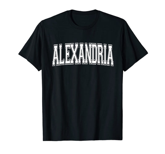 Alexandria Va Virginia Usa Sports T-Shirt - Casual Everyday Wear Unisex - T-Shirt, Sweatshirt, Hoodie