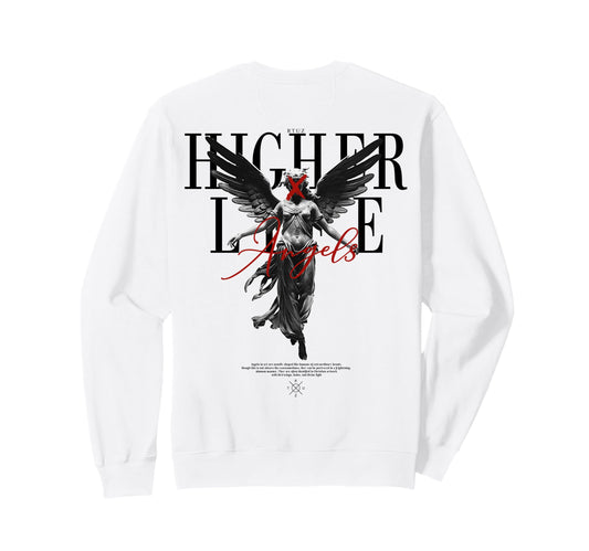 Back Y2K Aesthetic Streetwear Angel Sweatshirt - Trendy Graphic Men Women - T-Shirt, Sweatshirt, Hoodie