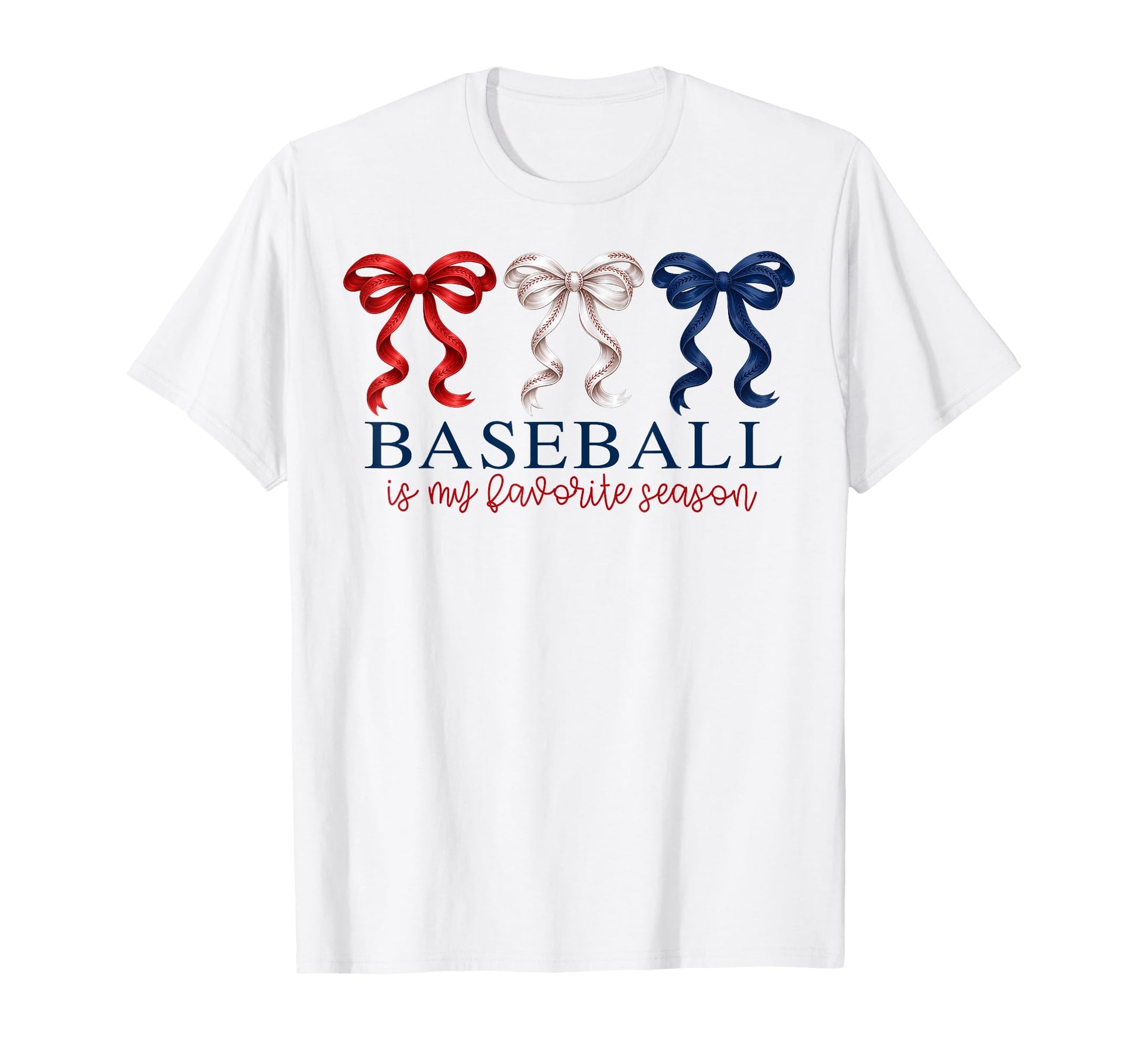 Baseball Is My Favorite Season T-Shirt - Aesthetic Graphic Men Women - T-Shirt, Sweatshirt, Hoodie