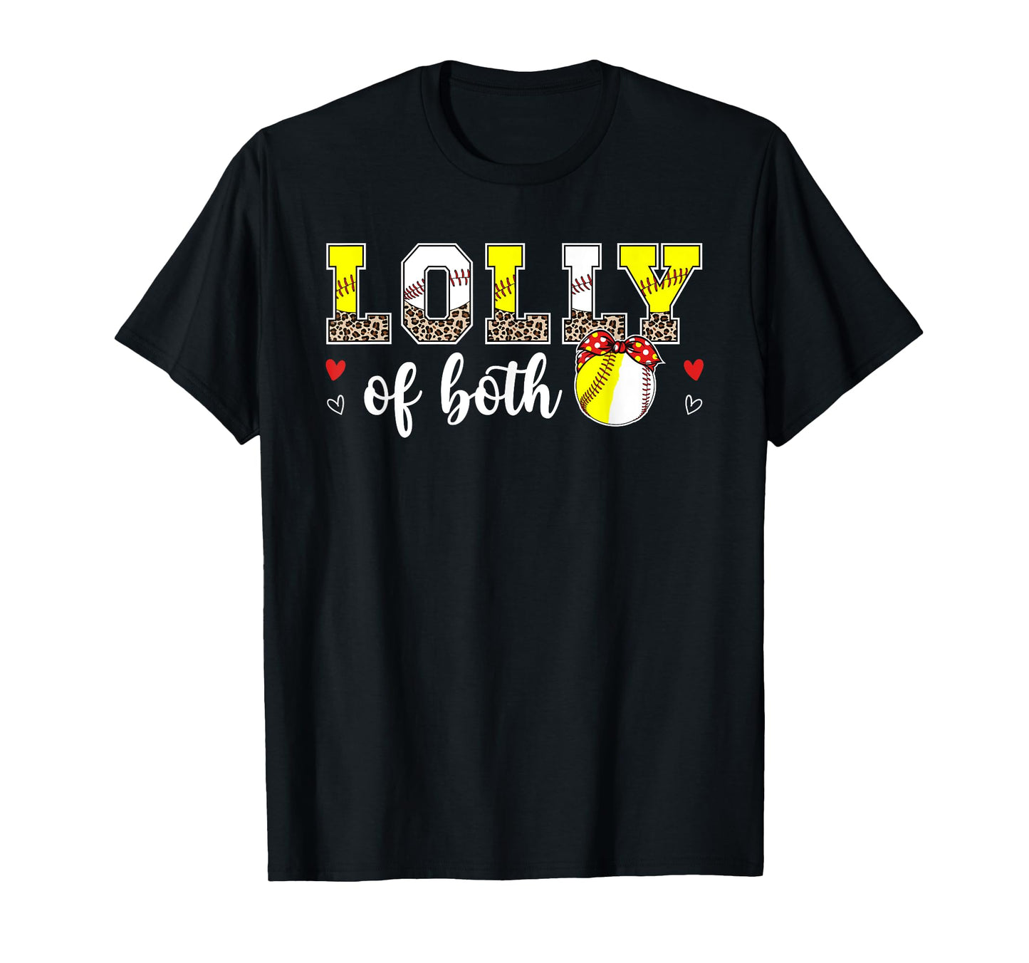 Lolly Both Leopard Softball Baseball T-Shirt - Streetwear Style Unisex - T-Shirt, Sweatshirt, Hoodie