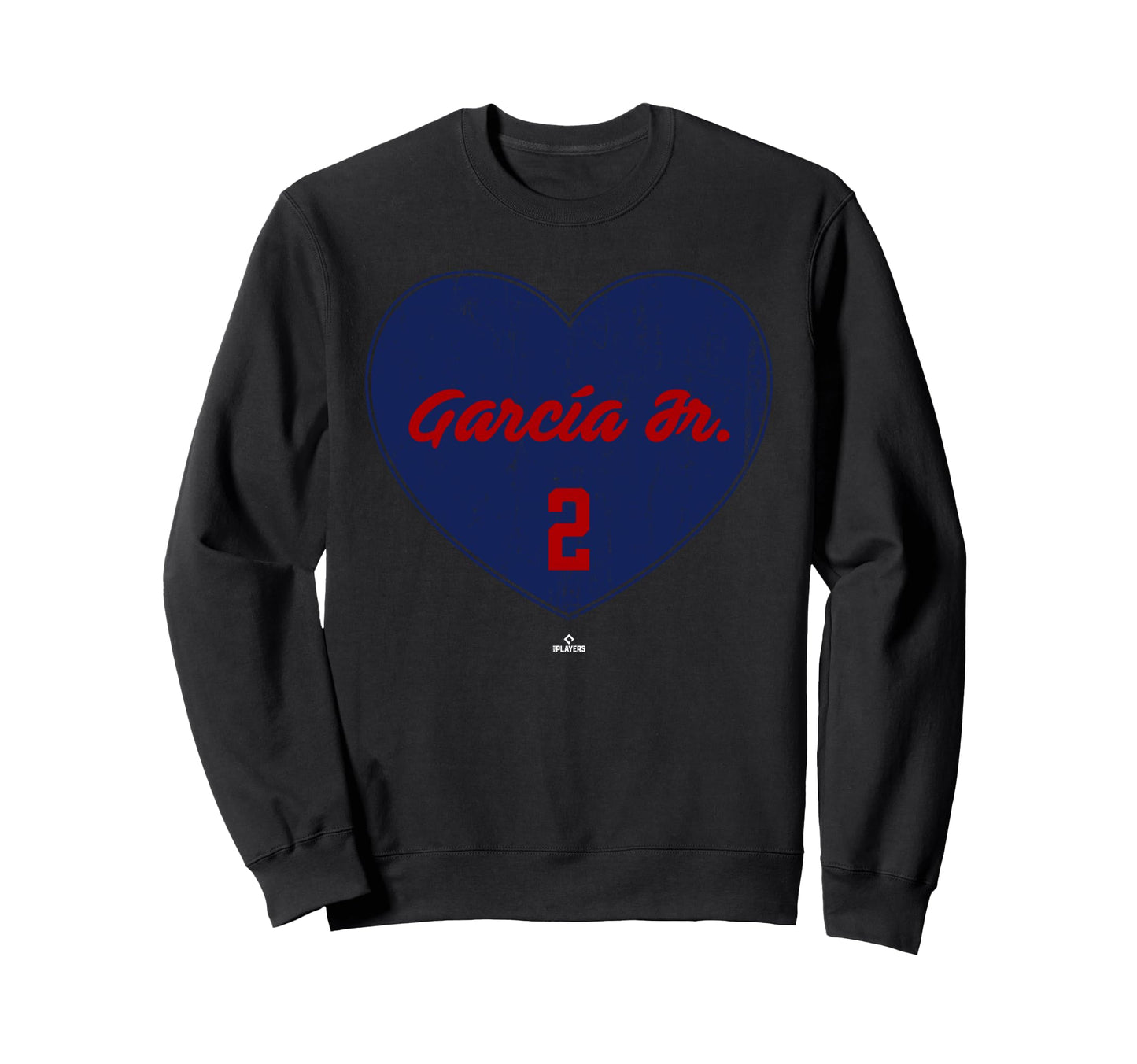 Distressed Heart Luis Garc Jr Sweatshirt - Trendy Graphic for Adults - T-Shirt, Sweatshirt, Hoodie