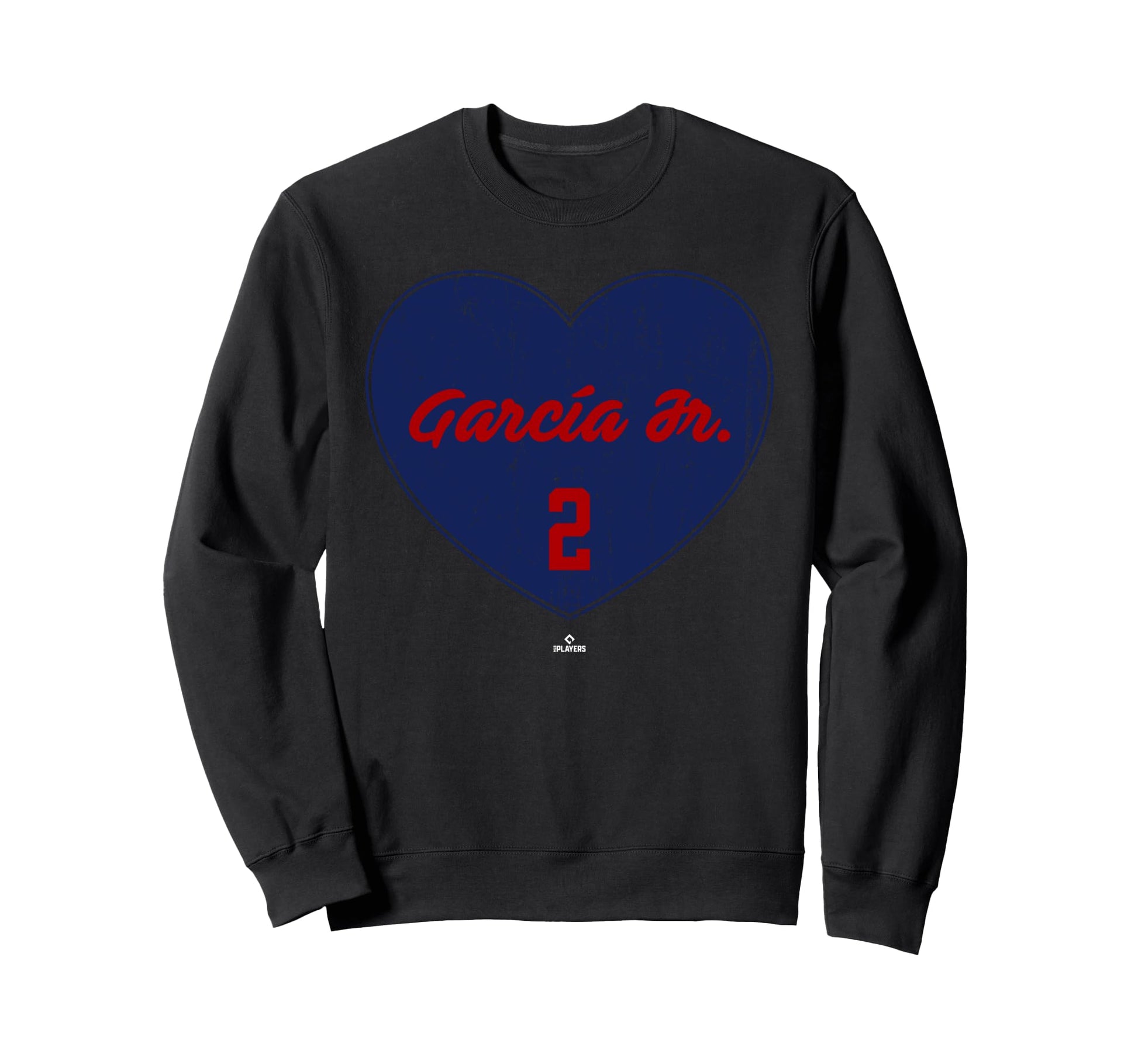 Distressed Heart Luis Garc Jr Sweatshirt - Trendy Graphic for Adults - T-Shirt, Sweatshirt, Hoodie