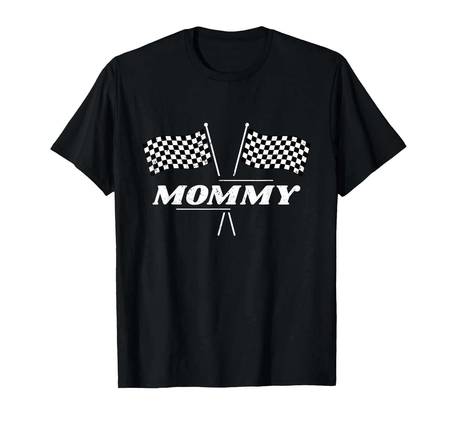 Pit Crew Mommy Racing Car Family T-Shirt - Minimalist Print Unisex - T-Shirt, Sweatshirt, Hoodie