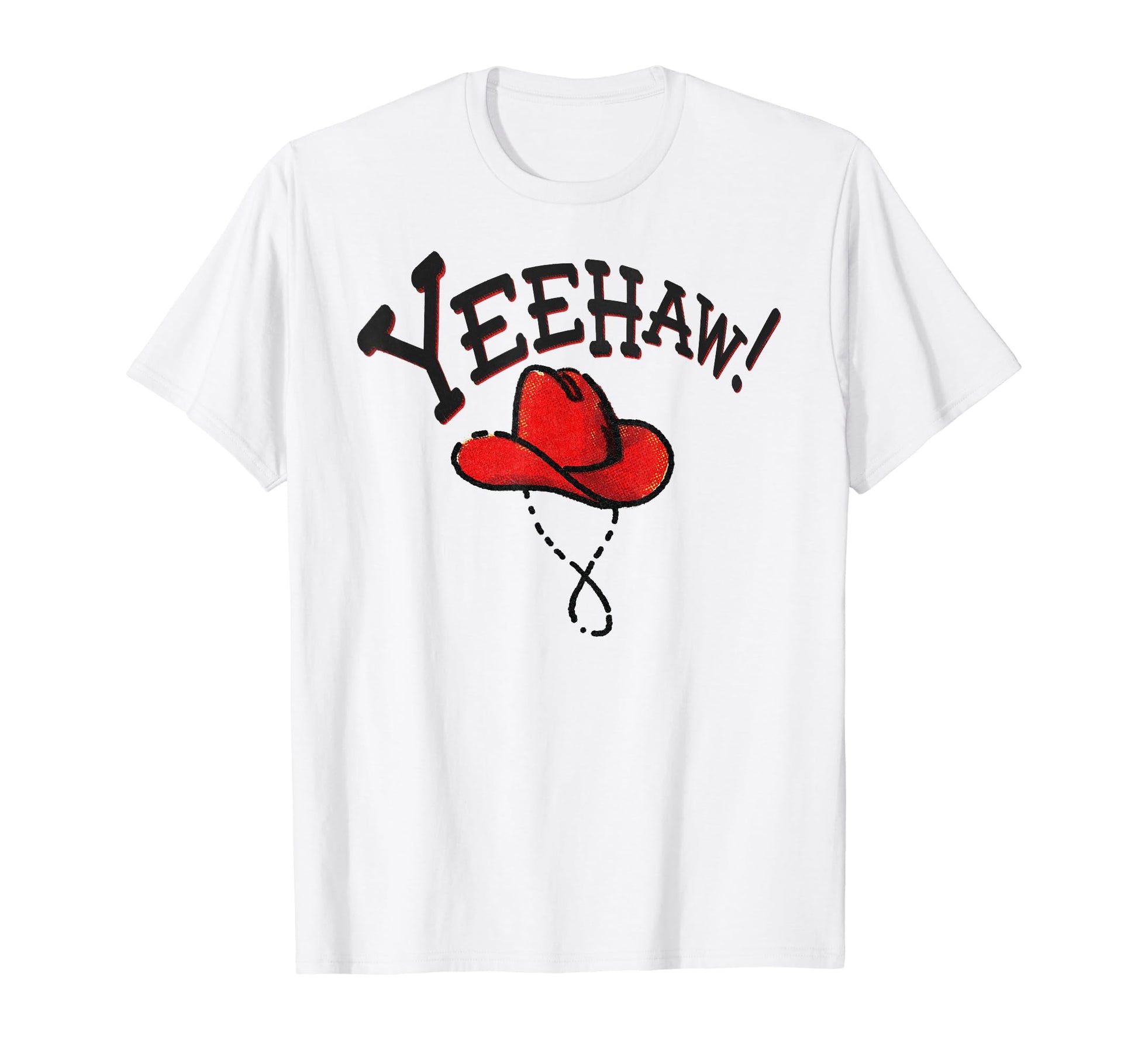 Yeehaw Cowboy T-Shirt - Custom Art Print Men Women - T-Shirt, Sweatshirt, Hoodie