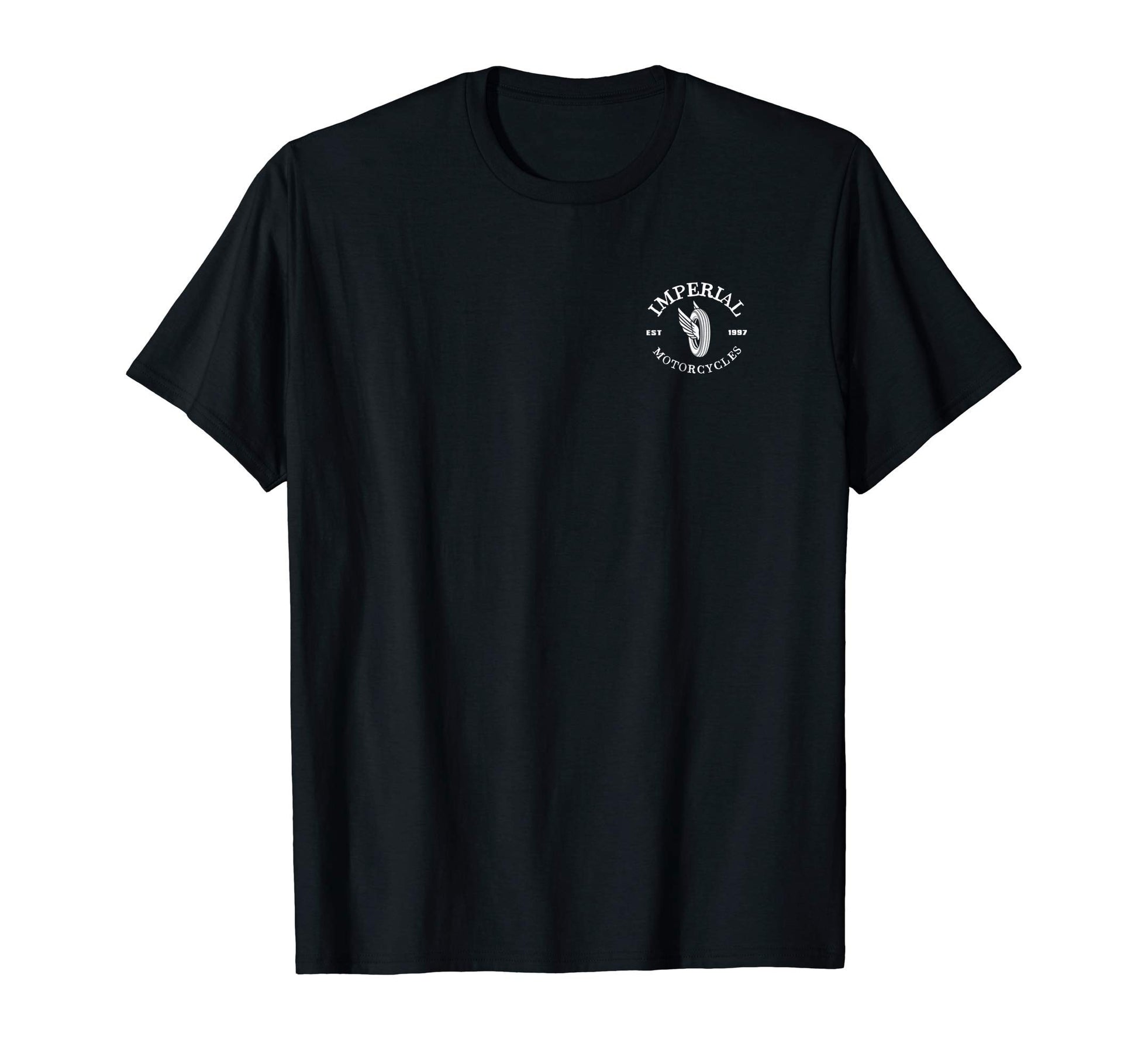 Imperial Motorcycles Tire Wings T-Shirt - Custom Art Print Unisex - T-Shirt, Sweatshirt, Hoodie
