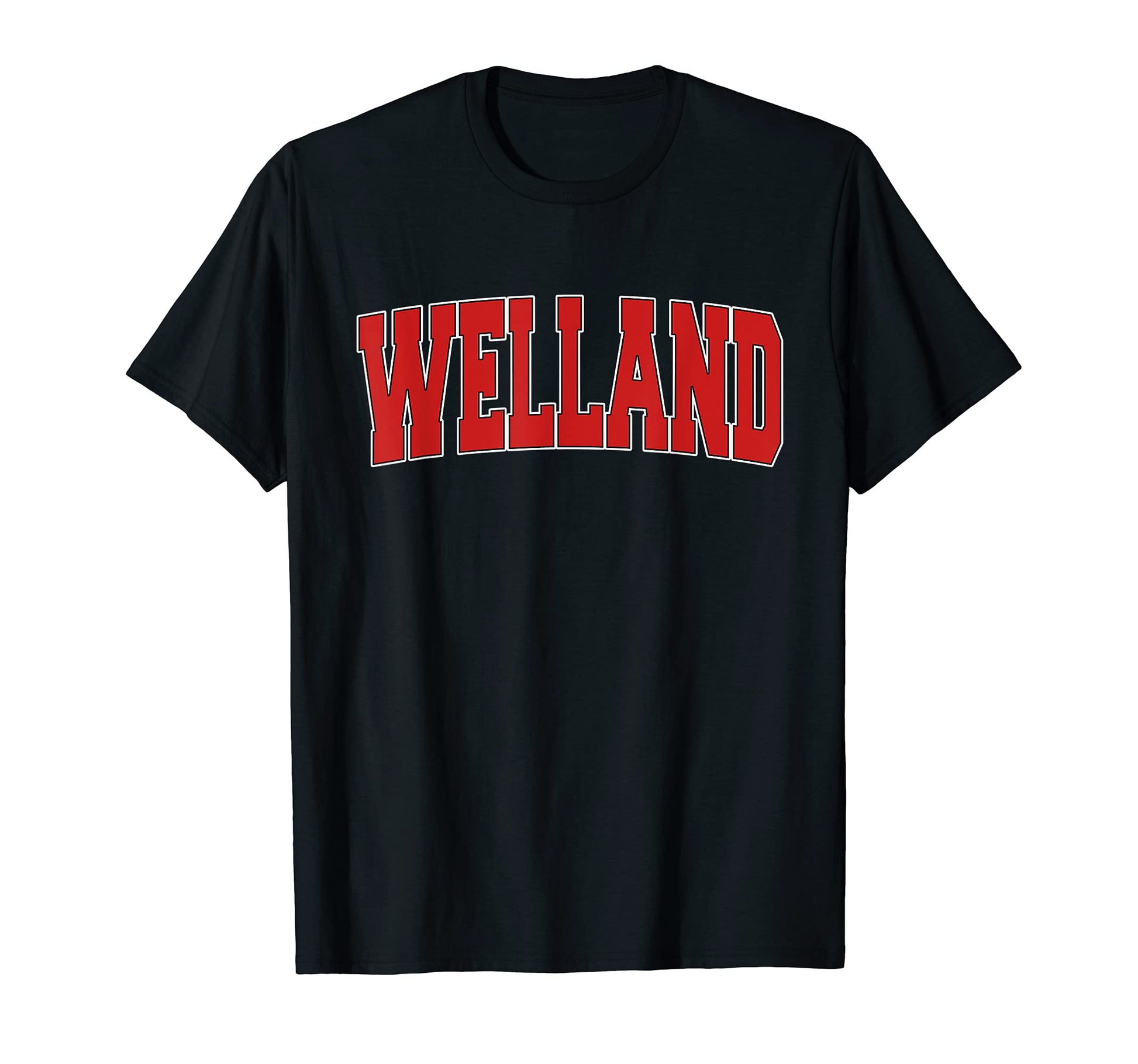 Welland Canada Varsity Canadian Sports T-Shirt - Trendy Graphic for Adults - T-Shirt, Sweatshirt, Hoodie