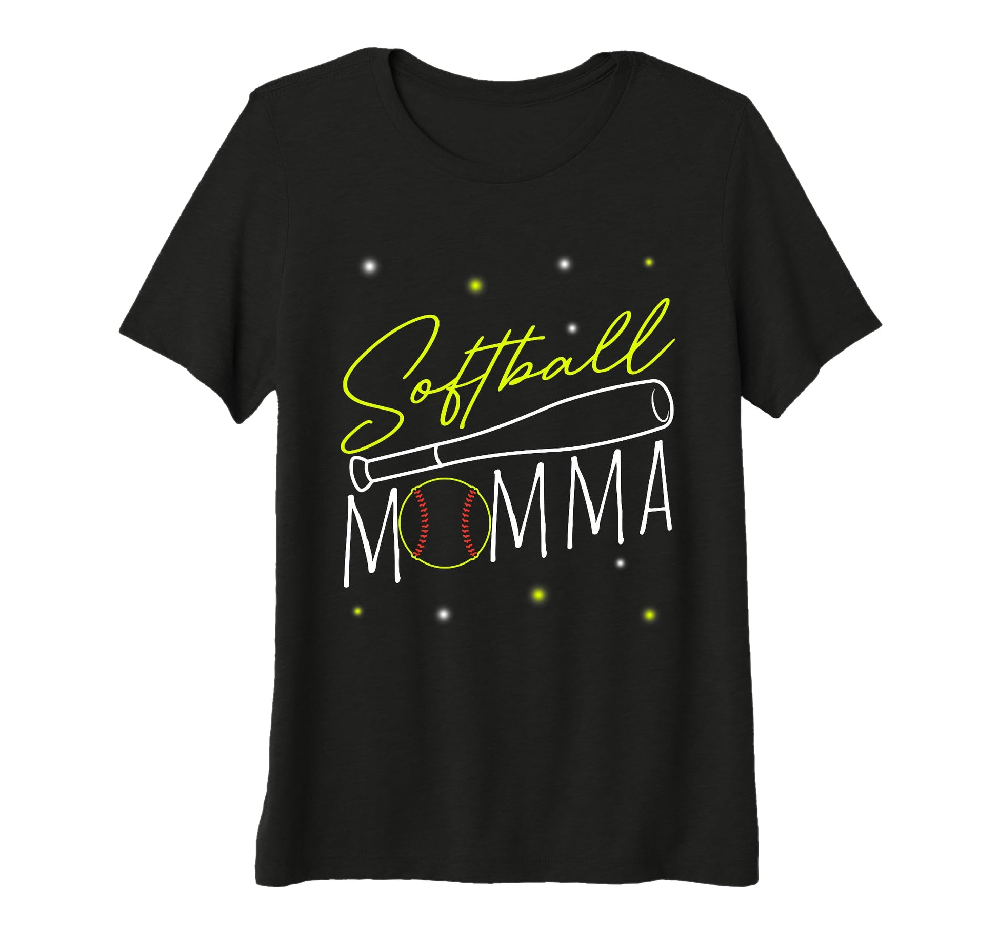 Womens Softball Mom Sport Athlete T-Shirt - Fun Novelty Design Unisex - T-Shirt, Sweatshirt, Hoodie