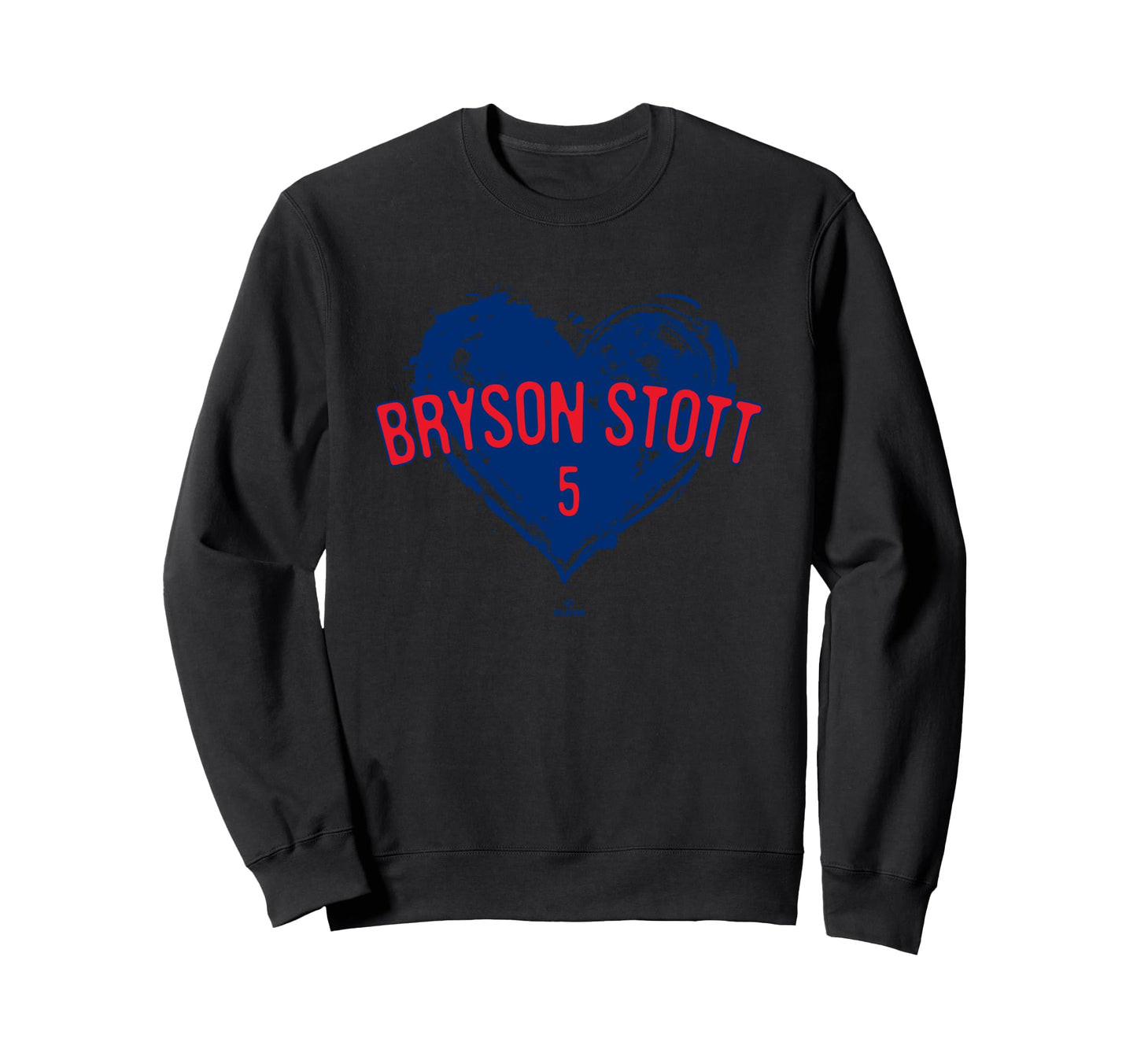 Distressed Heart Bryson Stott Sweatshirt - Streetwear Style Unisex - T-Shirt, Sweatshirt, Hoodie