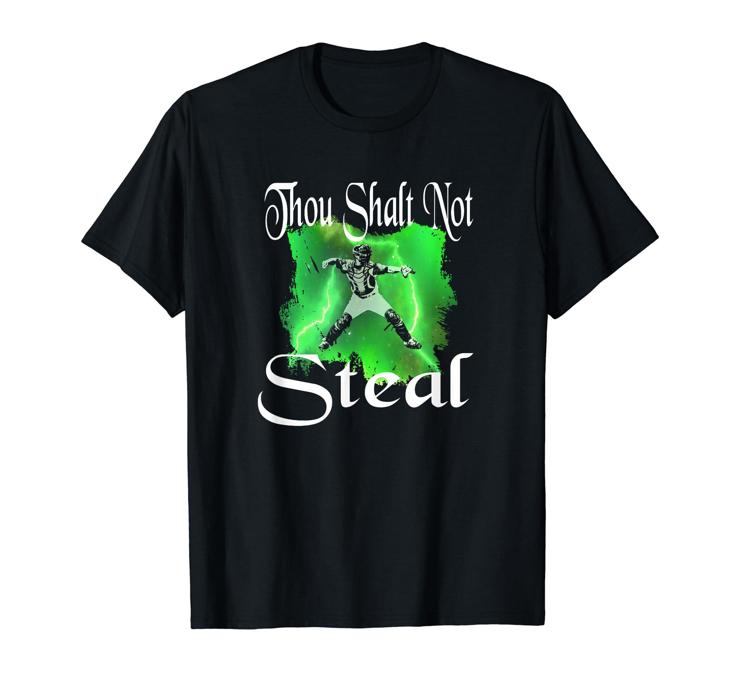 Funny Baseball Thou Shalt Not Steal T-Shirt - Trendy Graphic for Adults - T-Shirt, Sweatshirt, Hoodie
