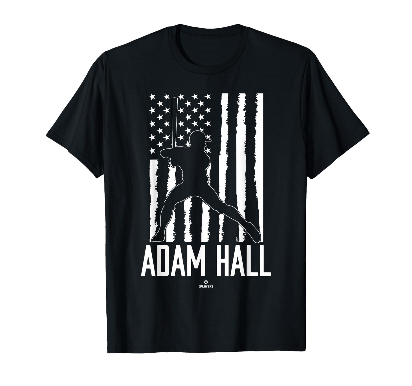 Distressed Flag Swing Adam Hall T-Shirt - Streetwear Style for Adults - T-Shirt, Sweatshirt, Hoodie