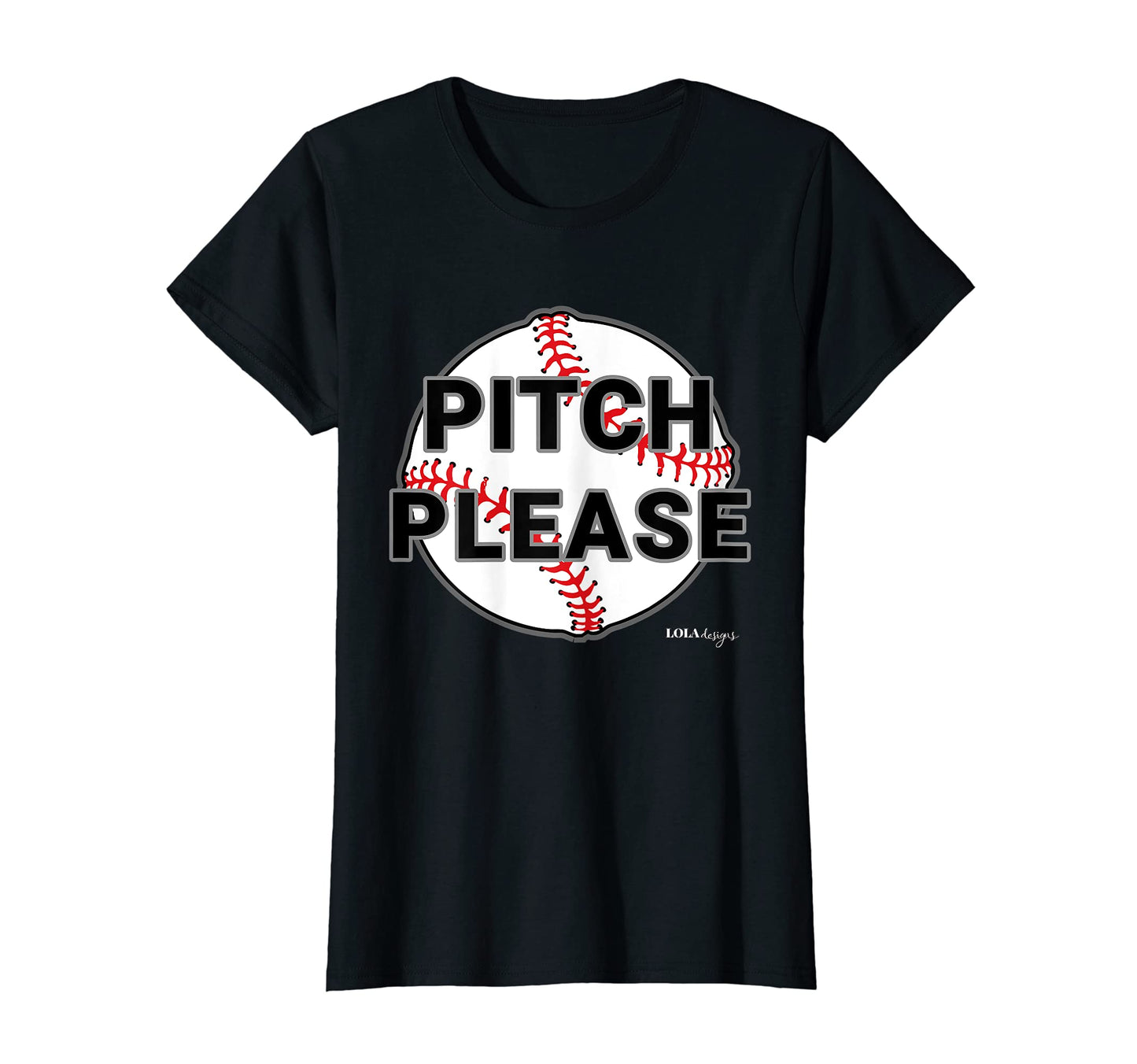 Womens Baseball Pitch Please T-Shirt - Aesthetic Graphic Men Women - T-Shirt, Sweatshirt, Hoodie