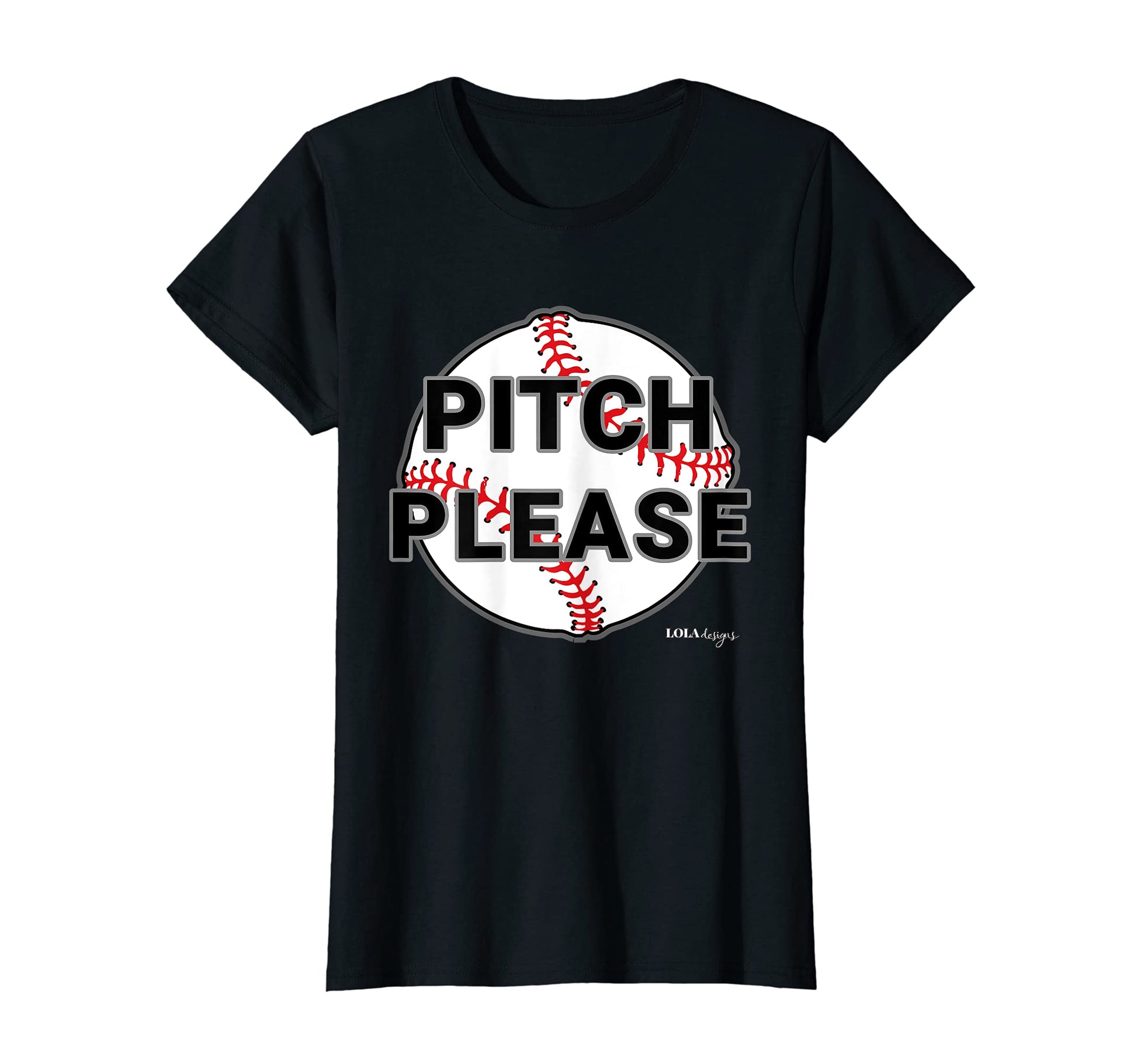 Womens Baseball Pitch Please T-Shirt - Aesthetic Graphic Men Women - T-Shirt, Sweatshirt, Hoodie