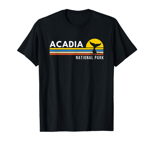 Acadia National Park Maine Souvenirs T-Shirt - Minimalist Print for Adults - T-Shirt, Sweatshirt, Hoodie