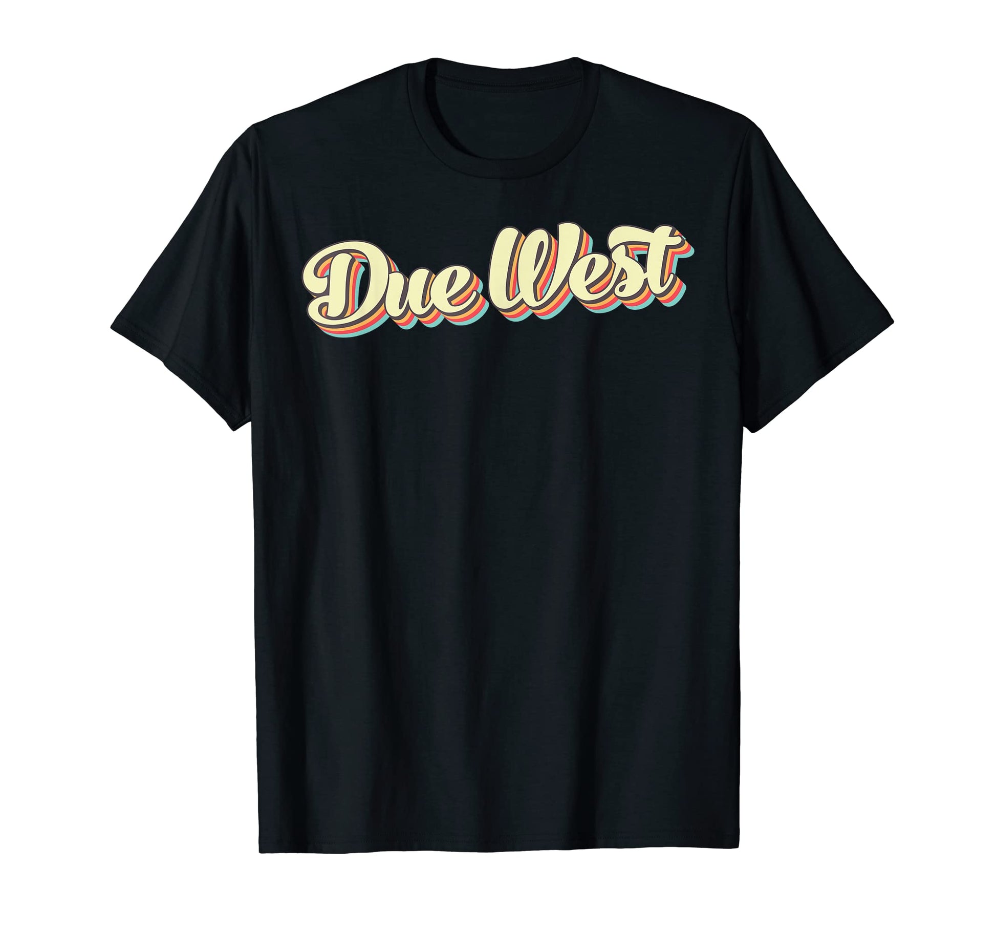 Due West Art Baseball Font T-Shirt - Trendy Graphic for Adults - T-Shirt, Sweatshirt, Hoodie