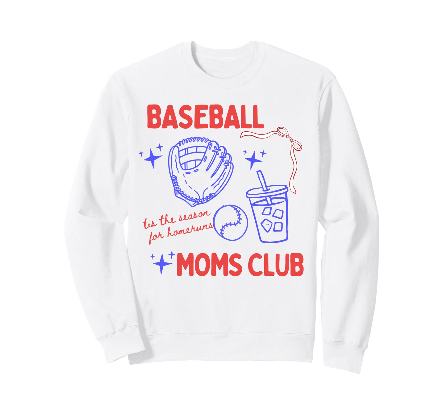 Baseball Moms Club Tis Season Sweatshirt - Streetwear Style for Adults - T-Shirt, Sweatshirt, Hoodie