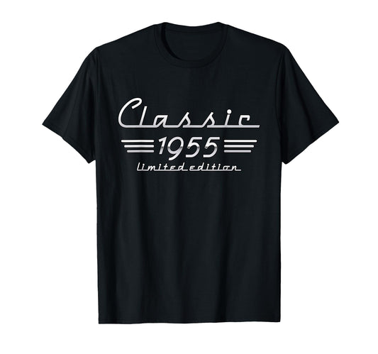 71 Year Old Gift 1955 71St Birthday T-Shirt - Minimalist Print Unisex - T-Shirt, Sweatshirt, Hoodie