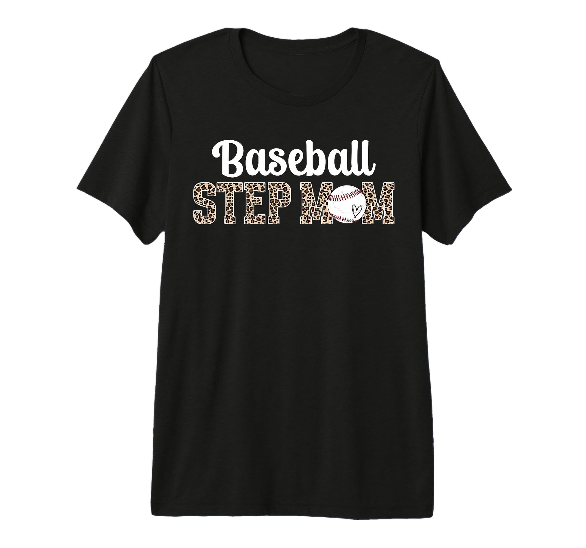 Baseball Step Mom Baseball Player T-Shirt - Fun Novelty Design for Adults - T-Shirt, Sweatshirt, Hoodie