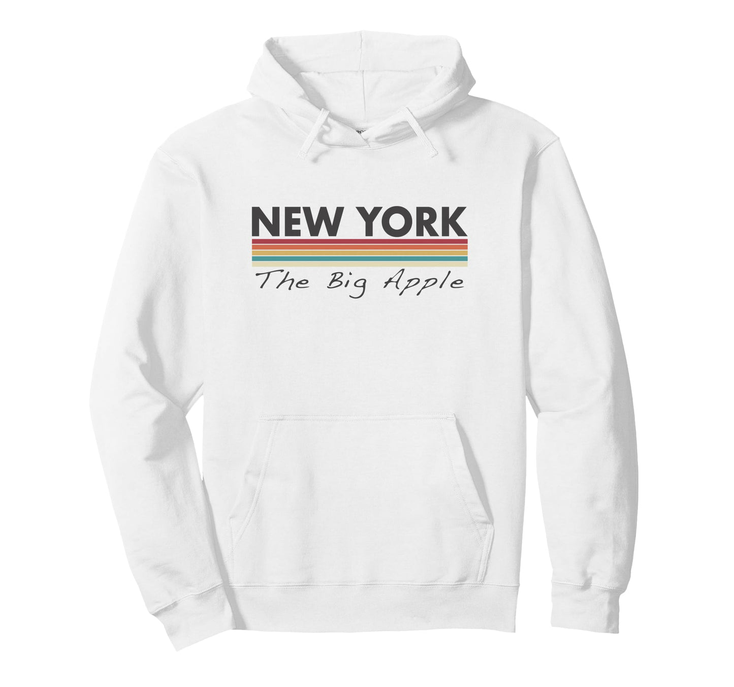 New York City Stripes Hoodie - Graphic Print Men Women - T-Shirt, Sweatshirt, Hoodie