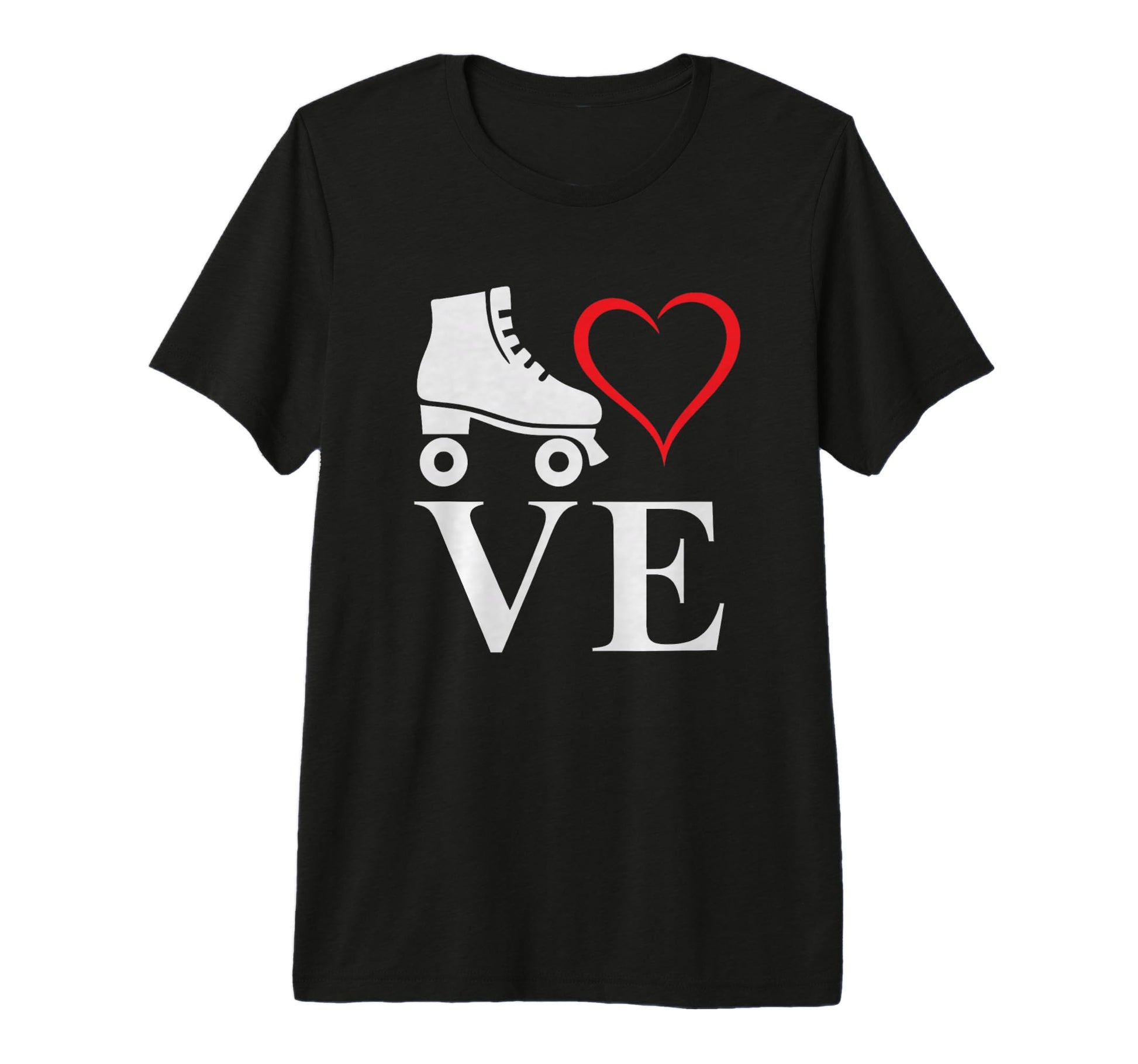 I Love Roller Skating 70S 80S Roller T-Shirt - Graphic Print for Adults - T-Shirt, Sweatshirt, Hoodie
