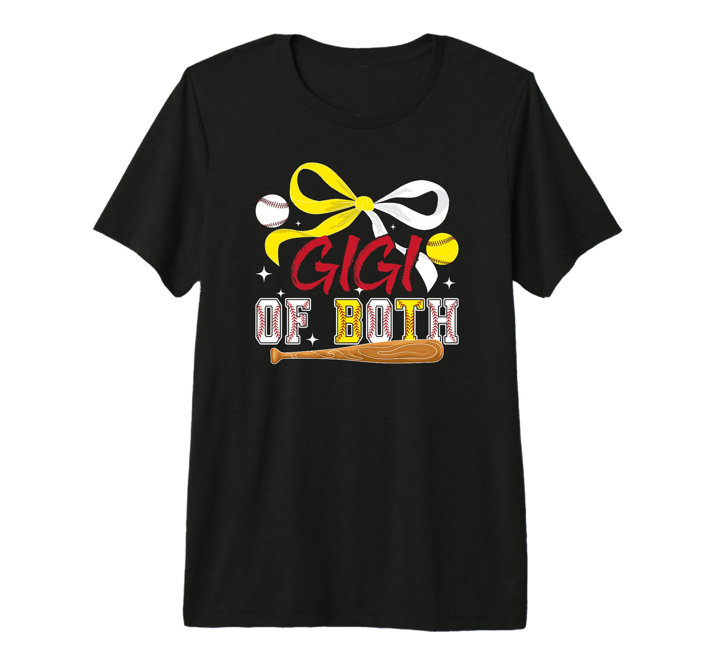 Gigi Both Coquette Baseball T-Shirt - Casual Everyday Wear for Adults - T-Shirt, Sweatshirt, Hoodie