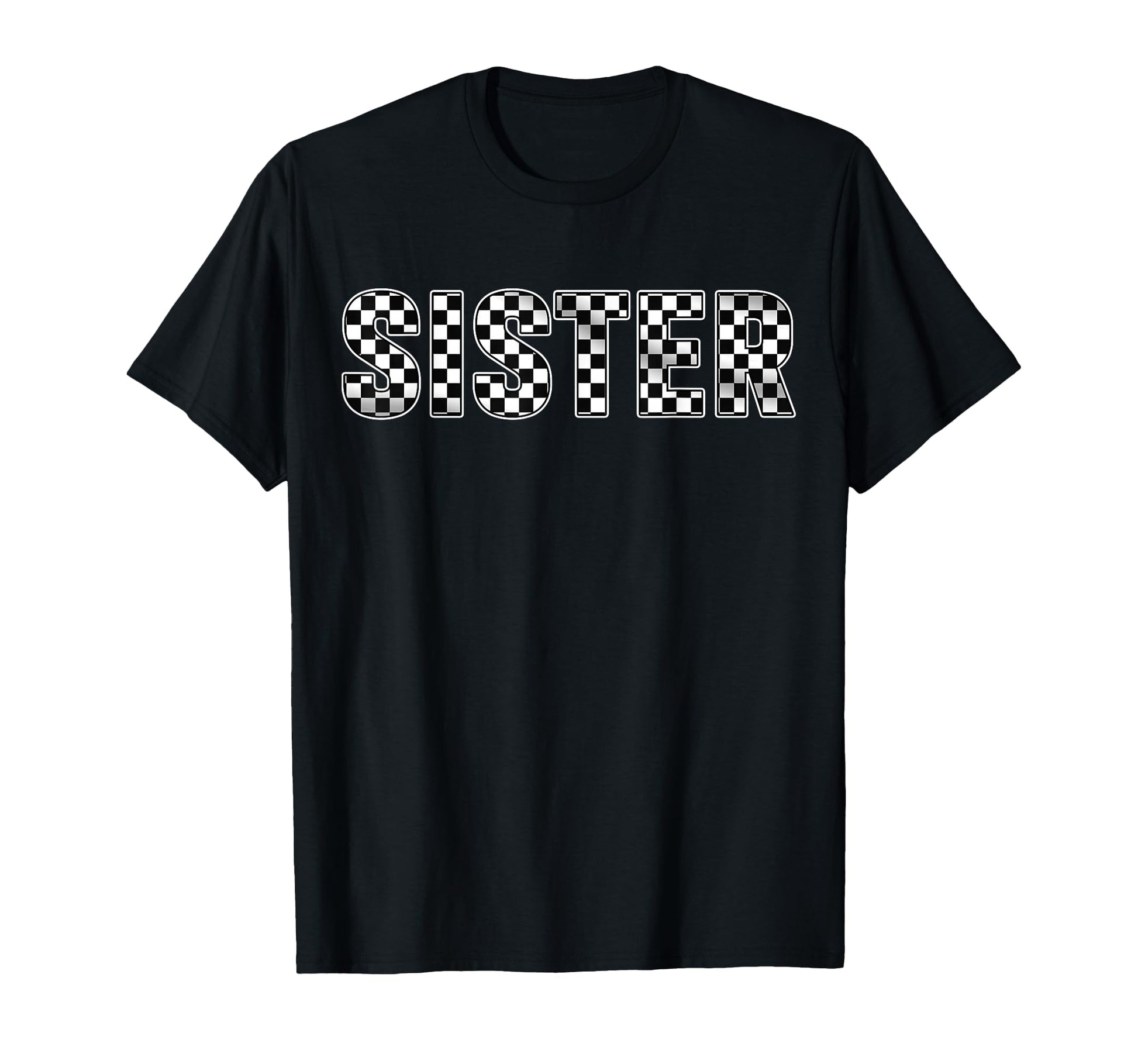 Pit Crew Sister Racing Car Family T-Shirt - Fun Novelty Design Men Women - T-Shirt, Sweatshirt, Hoodie
