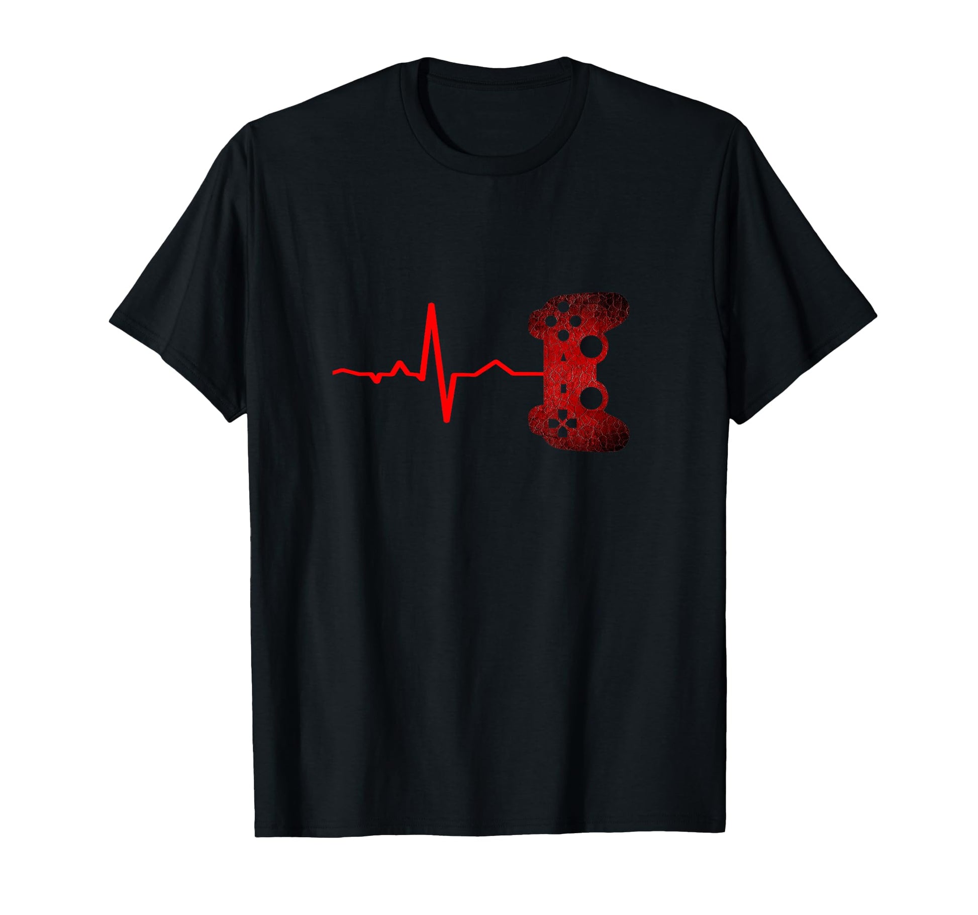 Gamer Heartbeat Video Games Gaming T-Shirt - Trendy Graphic Men Women - T-Shirt, Sweatshirt, Hoodie
