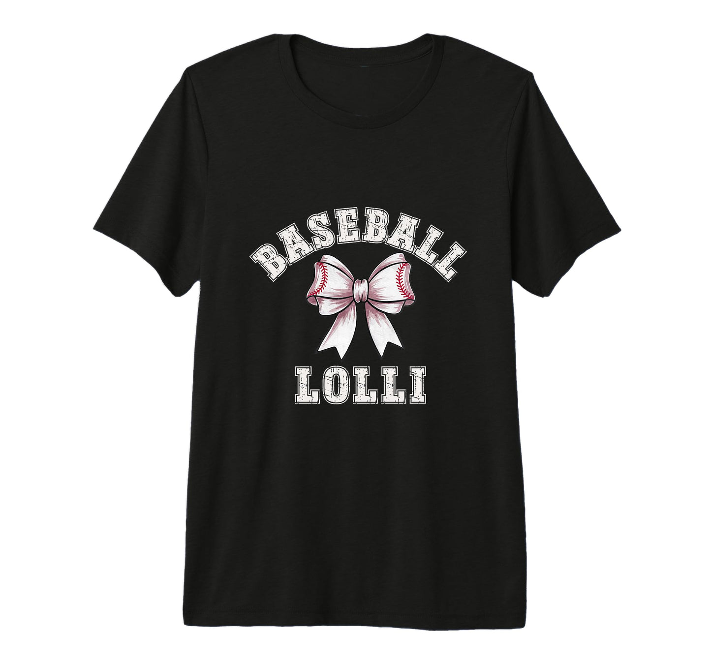 Coquette Baseball Lolli Bow Game Day T-Shirt - Novelty Apparel Men Women - T-Shirt, Sweatshirt, Hoodie