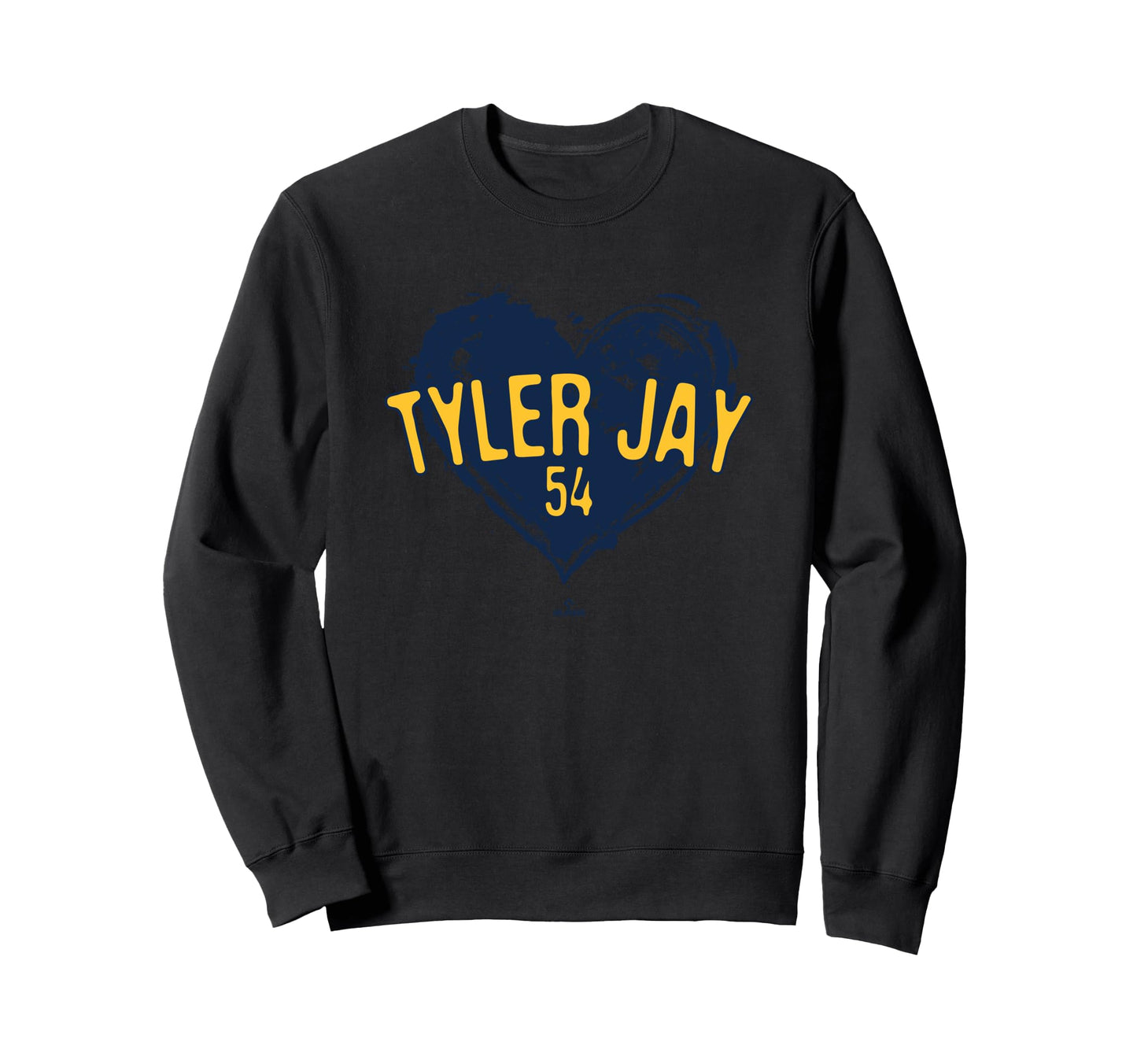 Distressed Heart Tyler Jay Sweatshirt - Trendy Graphic for Adults - T-Shirt, Sweatshirt, Hoodie