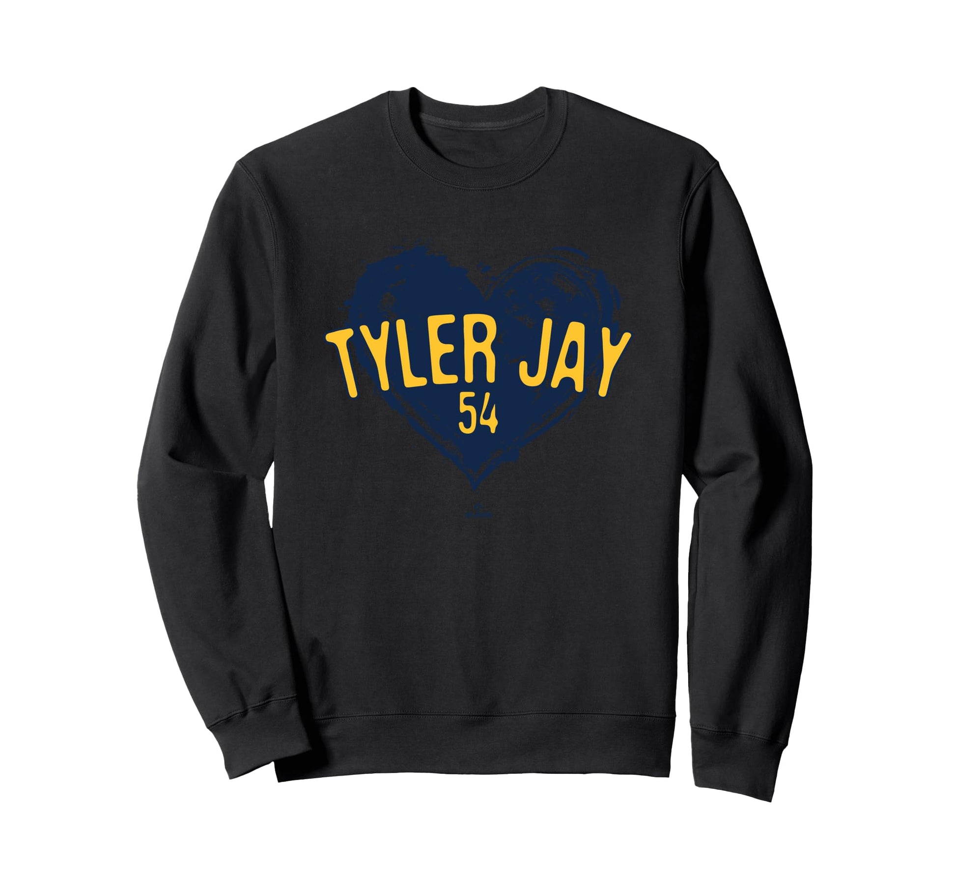 Distressed Heart Tyler Jay Sweatshirt - Trendy Graphic for Adults - T-Shirt, Sweatshirt, Hoodie