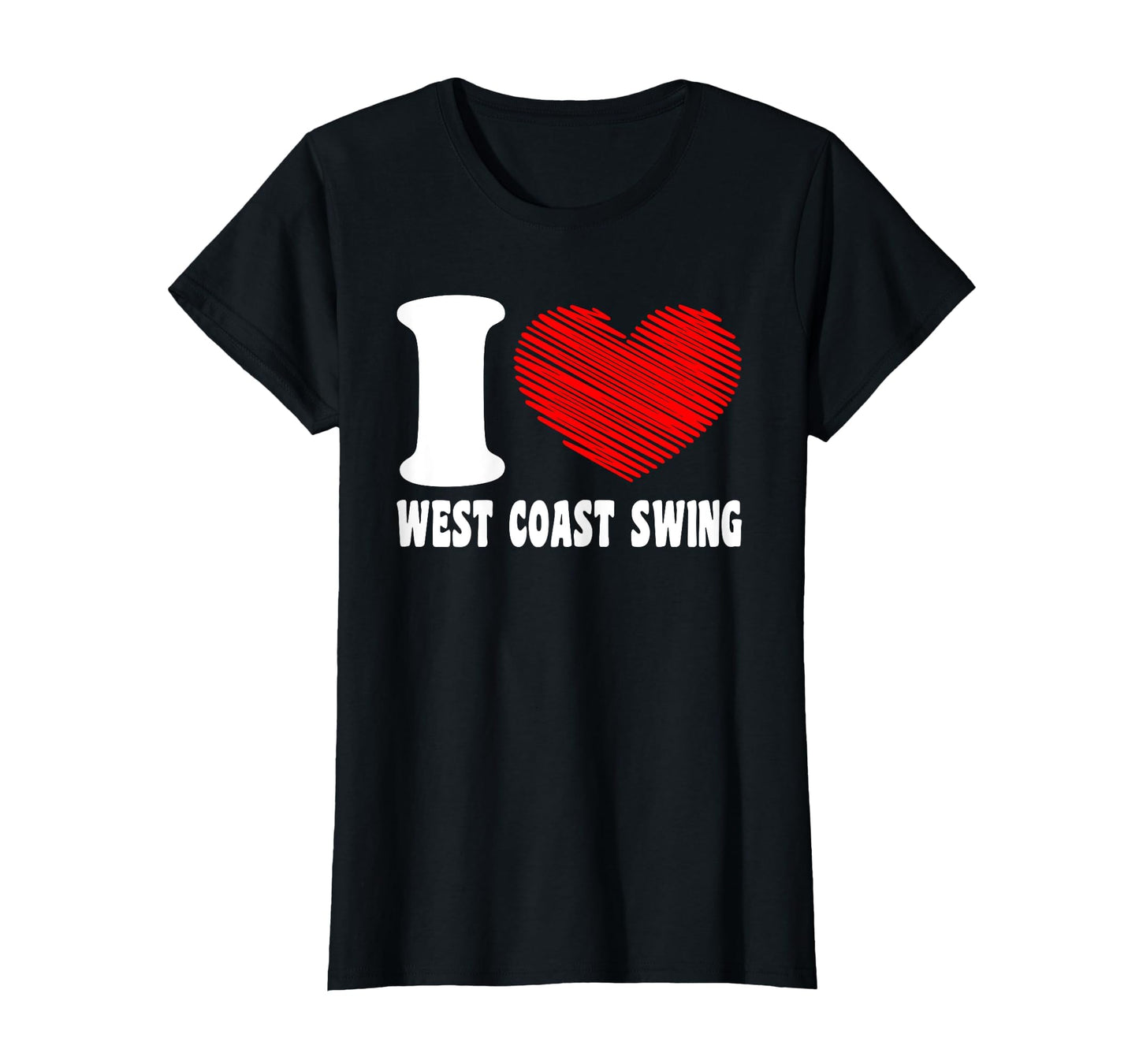 West Coast Swing Dance West Coast T-Shirt - Aesthetic Graphic Men Women - T-Shirt, Sweatshirt, Hoodie
